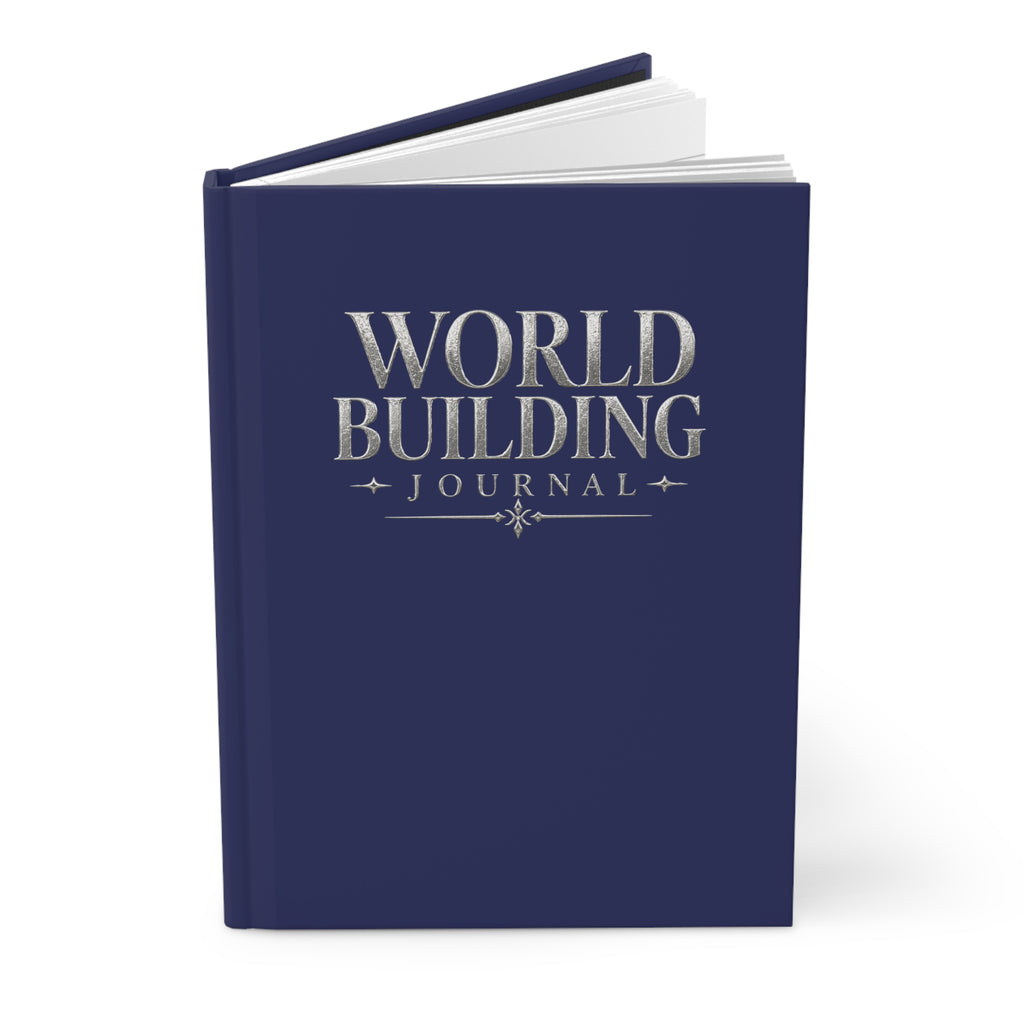 Worldbuilding Notes Hardcover Journal — Fantasy Map & Story Planner