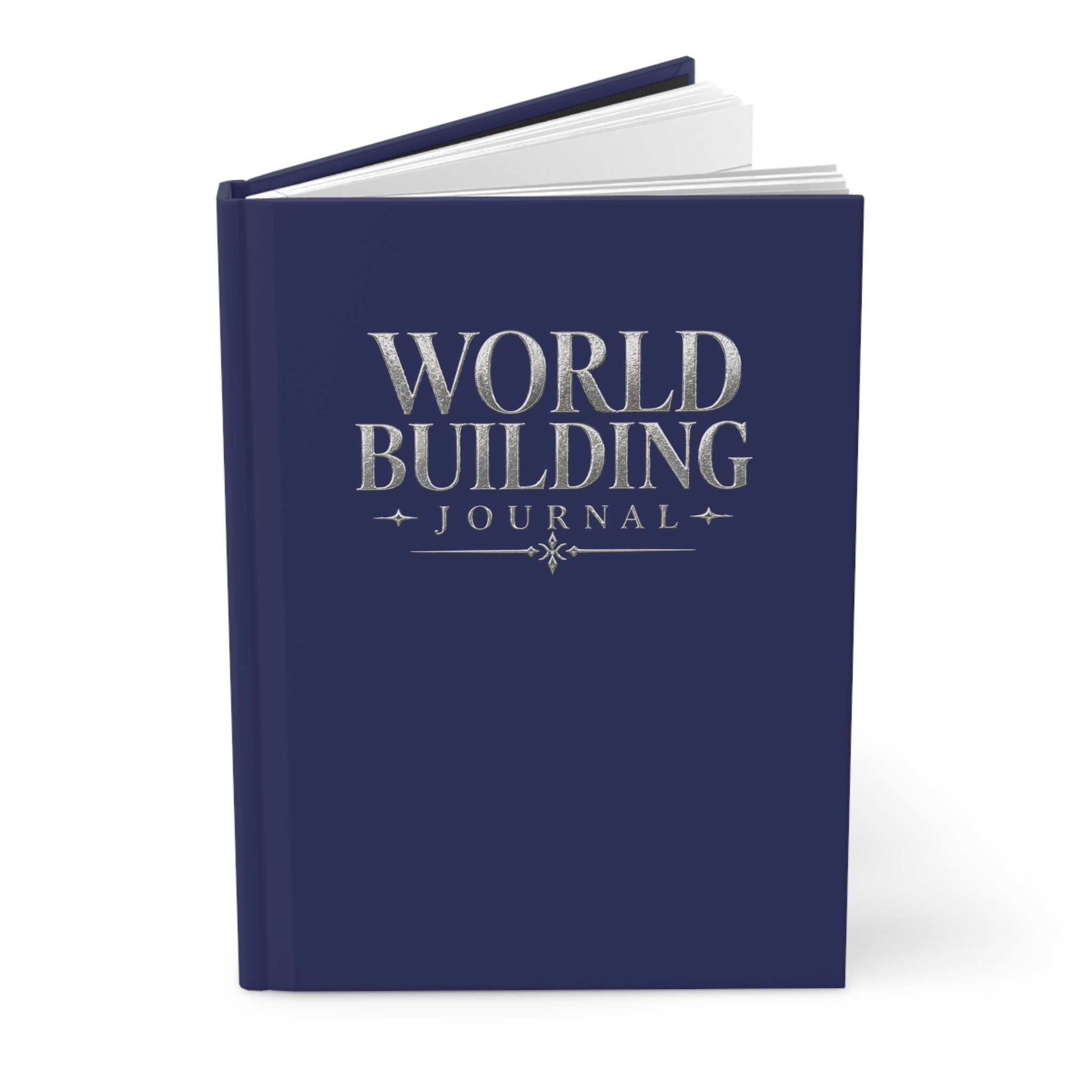 Worldbuilding Notes Hardcover Journal — Fantasy Map & Story Planner
