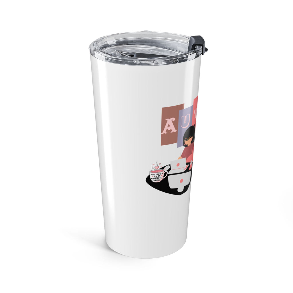 Author Vibes 20oz Tumbler — Cute Reader Book Lover Travel Cup