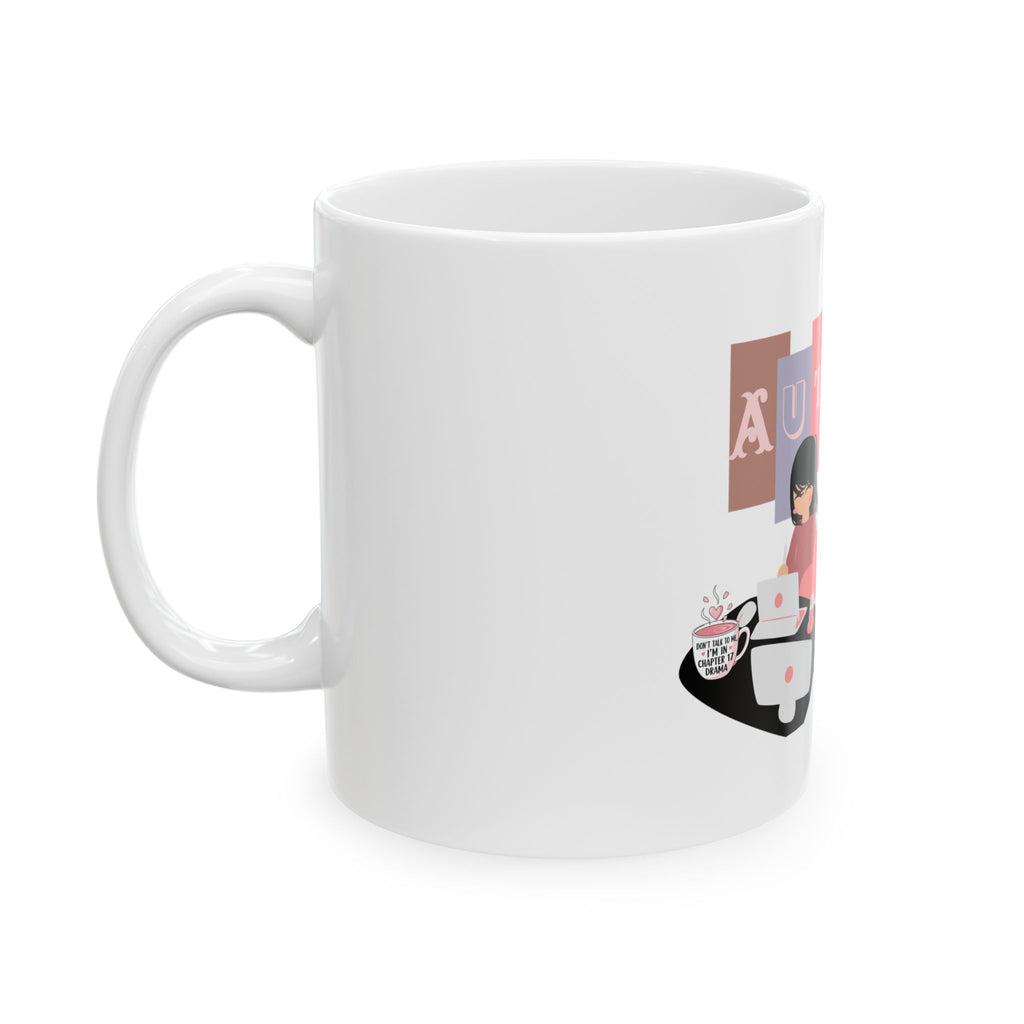 Author Vibes Ceramic Mug — Cute Writer Coffee Cup (11oz & 15oz)