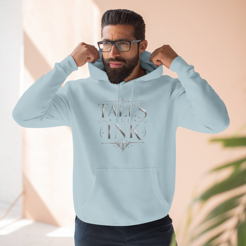 Tales & Ink Signature Hoodie — ‘For the Readers, Writers, Dreamers, Thinkers’ Cozy Fleece Pullover
