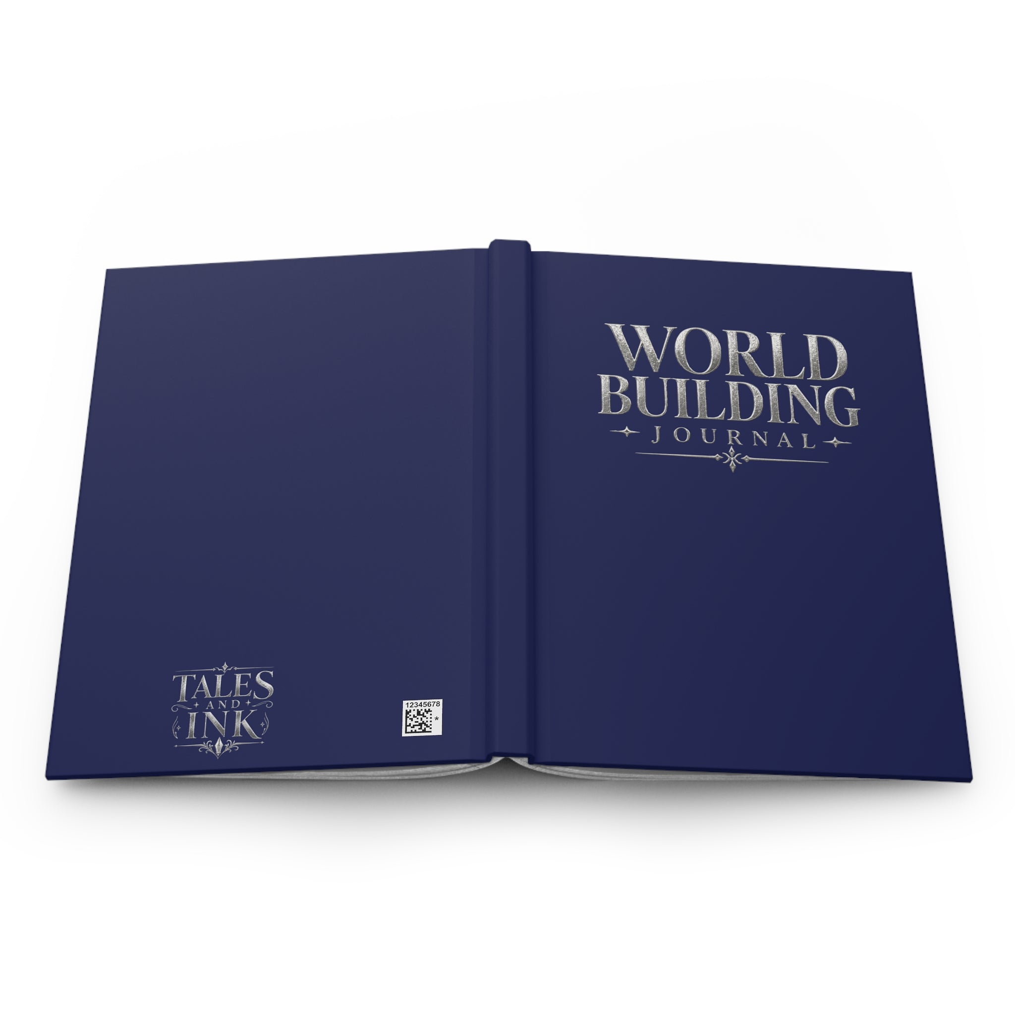 Worldbuilding Notes Hardcover Journal — Fantasy Map & Story Planner