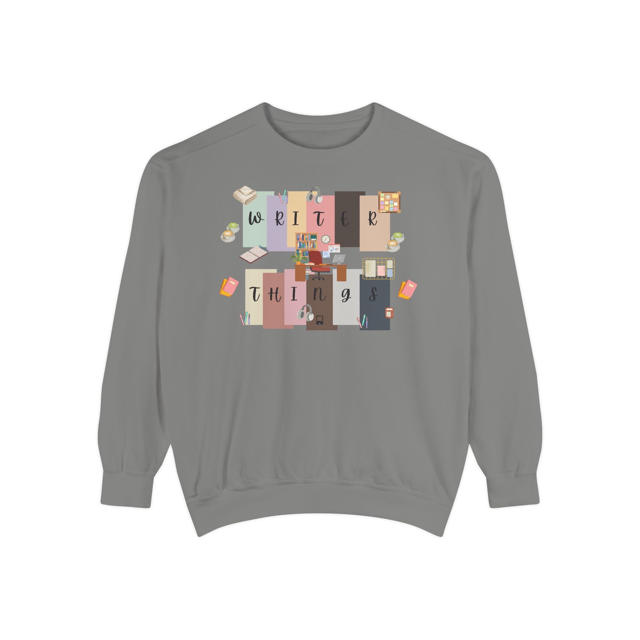 Write Things Sweatshirt — Cozy Writer Crewneck for Authors & Journalers