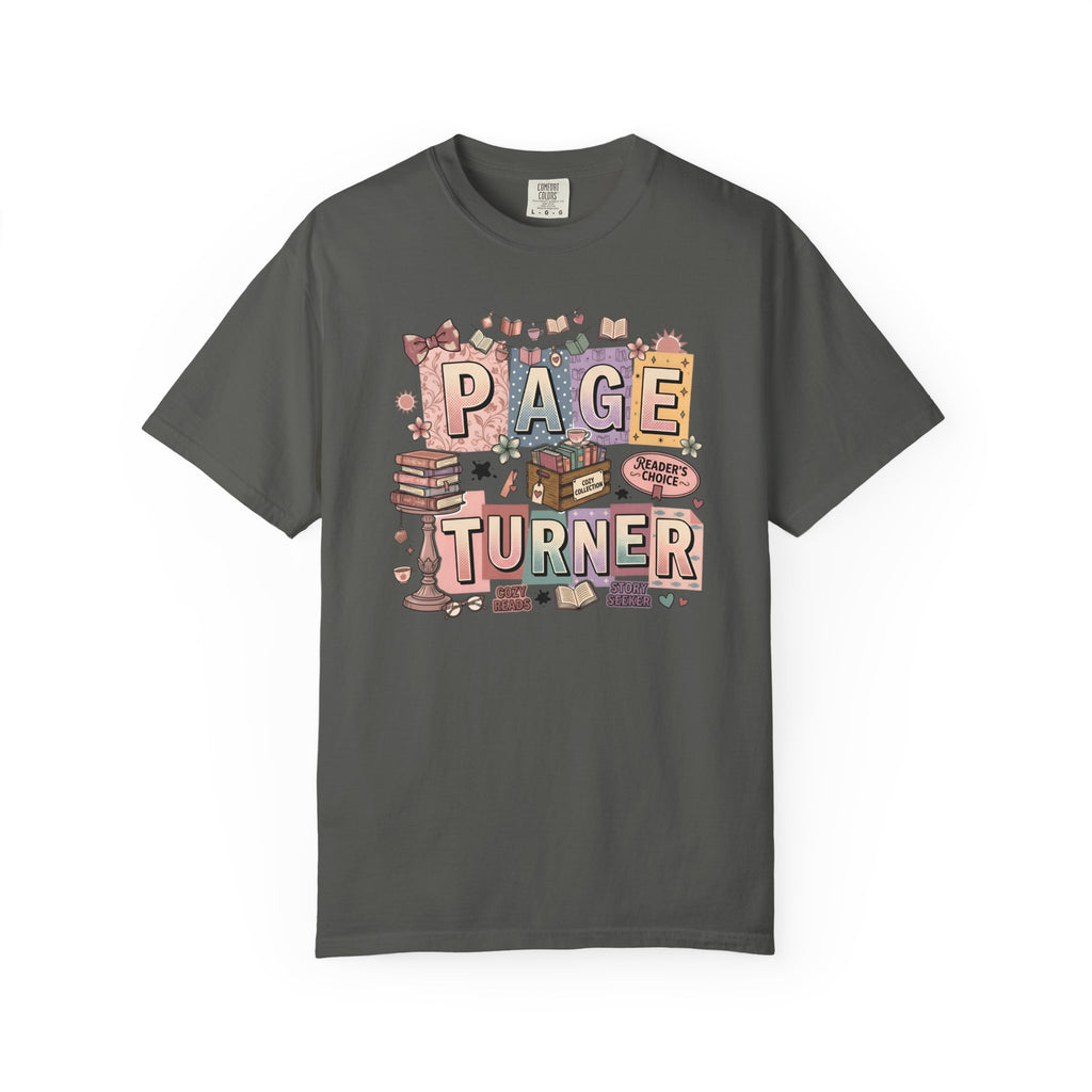 Page Turner T-Shirt — Cute Book Lover Graphic Tee