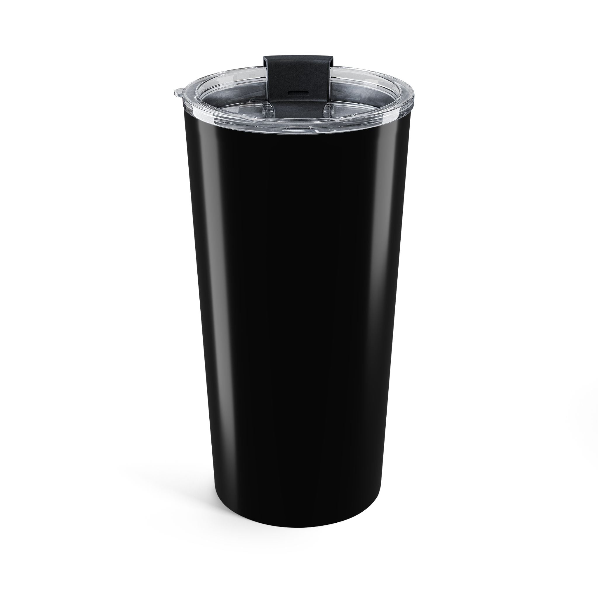 Tumbler — Grey 20oz Insulated Travel Cup with "Tales & Ink" Script