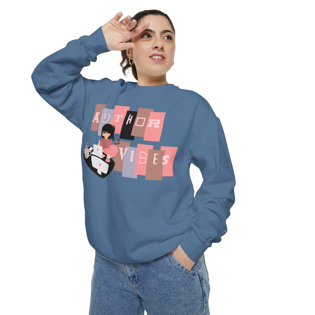 Author Vibes Sweatshirt — Cozy Writer Crewneck