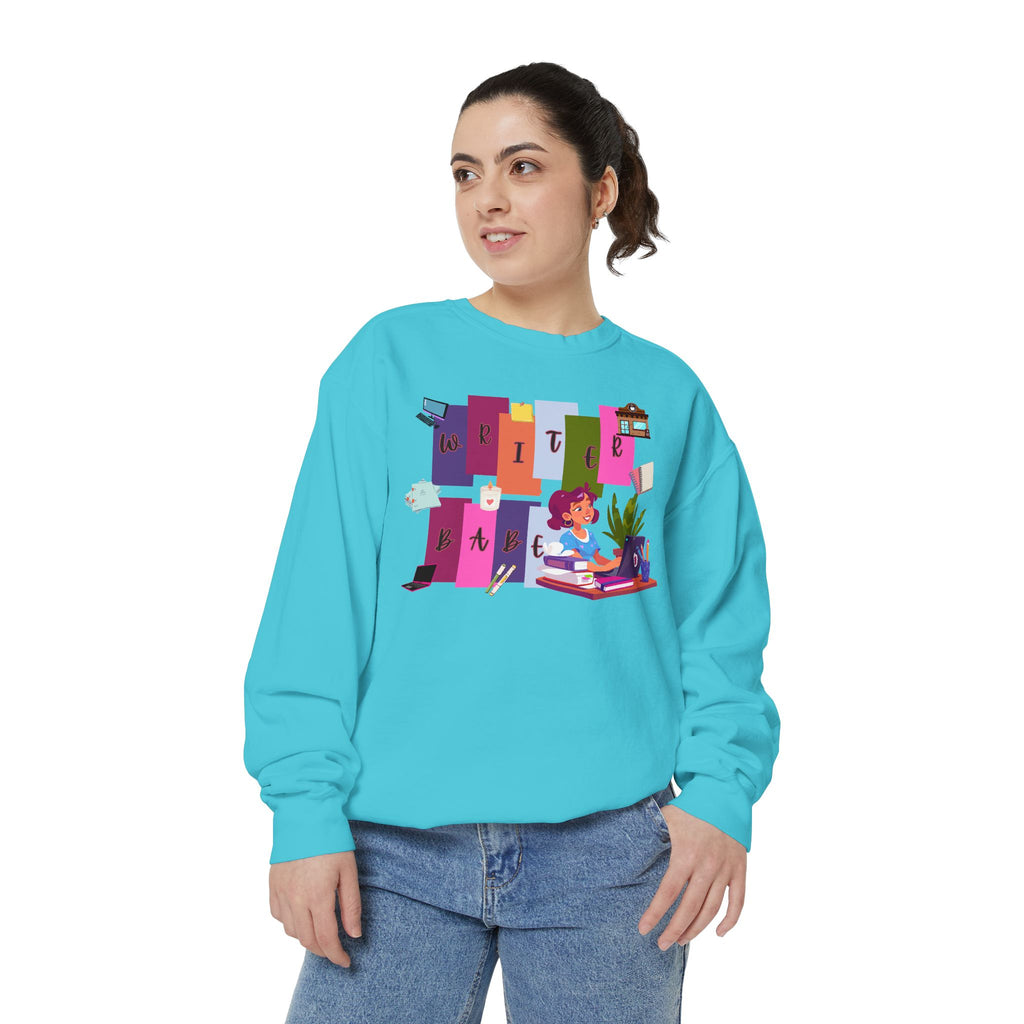 Writer Babe Crewneck Sweatshirt