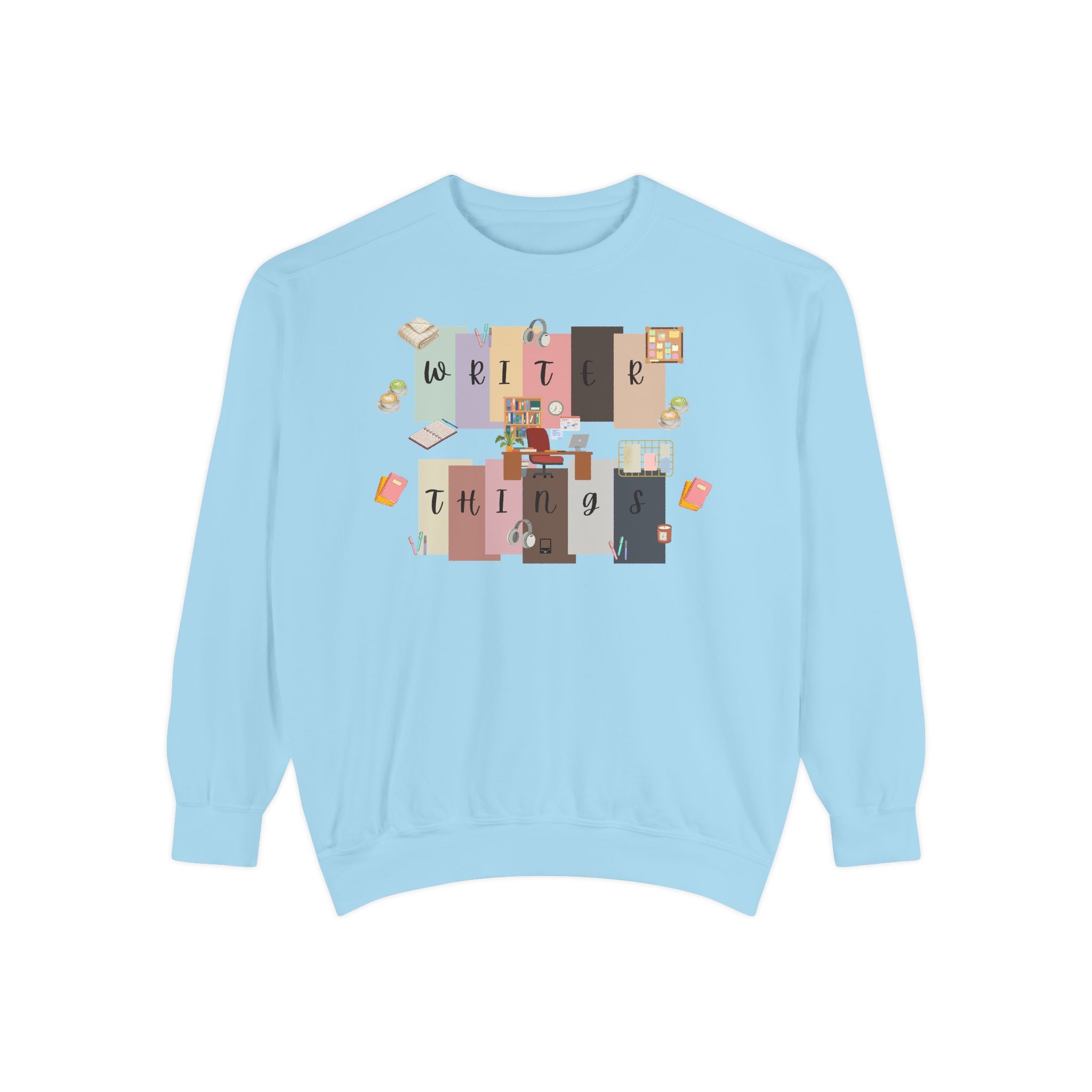 Write Things Sweatshirt — Cozy Writer Crewneck for Authors & Journalers