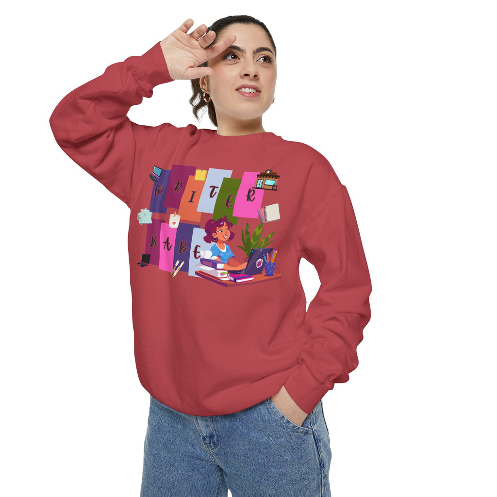 Writer Babe Crewneck Sweatshirt