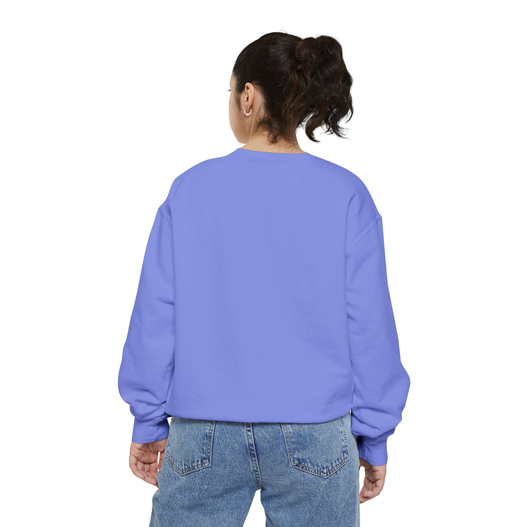 Bookish Babe Sweatshirt — Cute Pastel Reading Graphic Crewneck