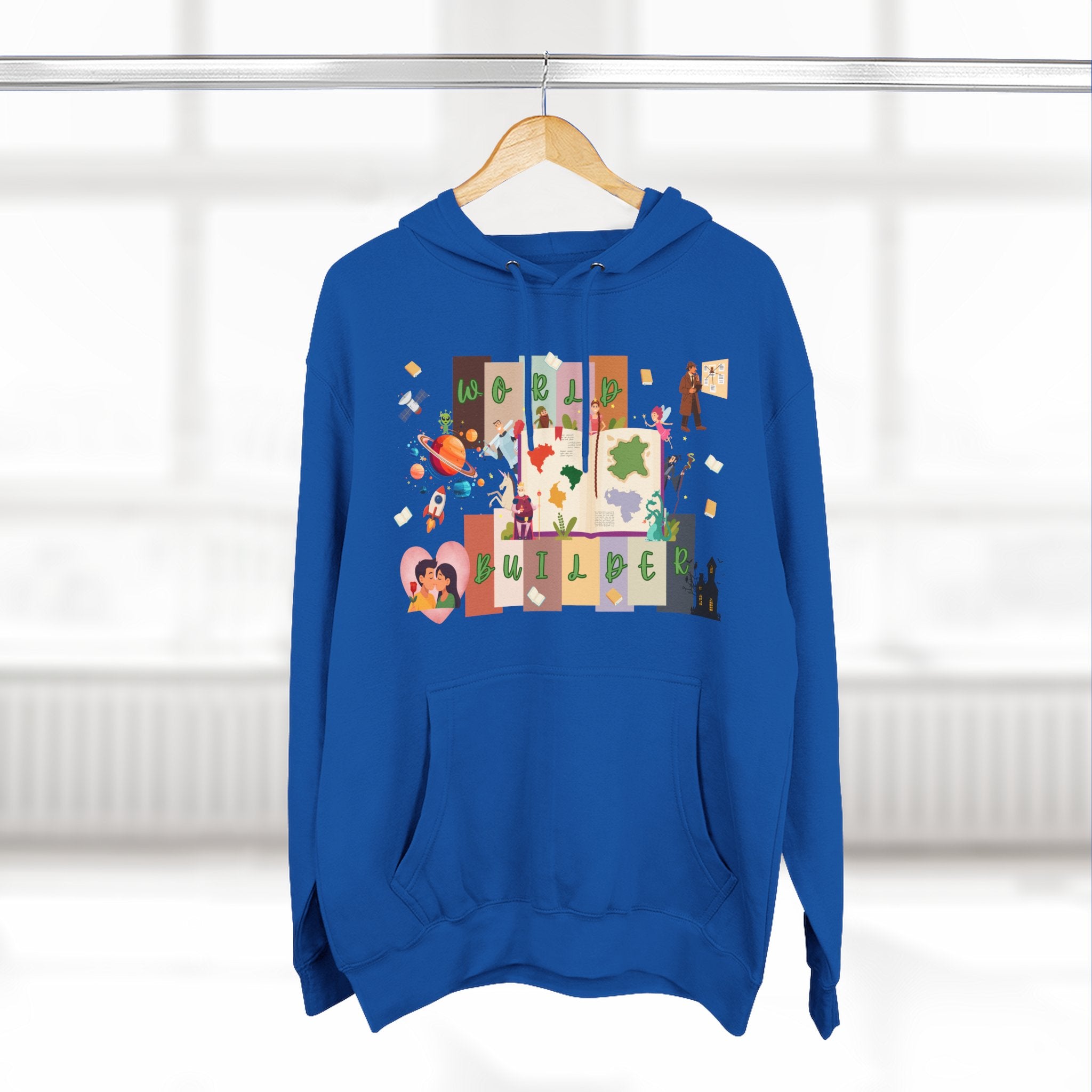 Writer Hoodie — World Builder Design Pullover