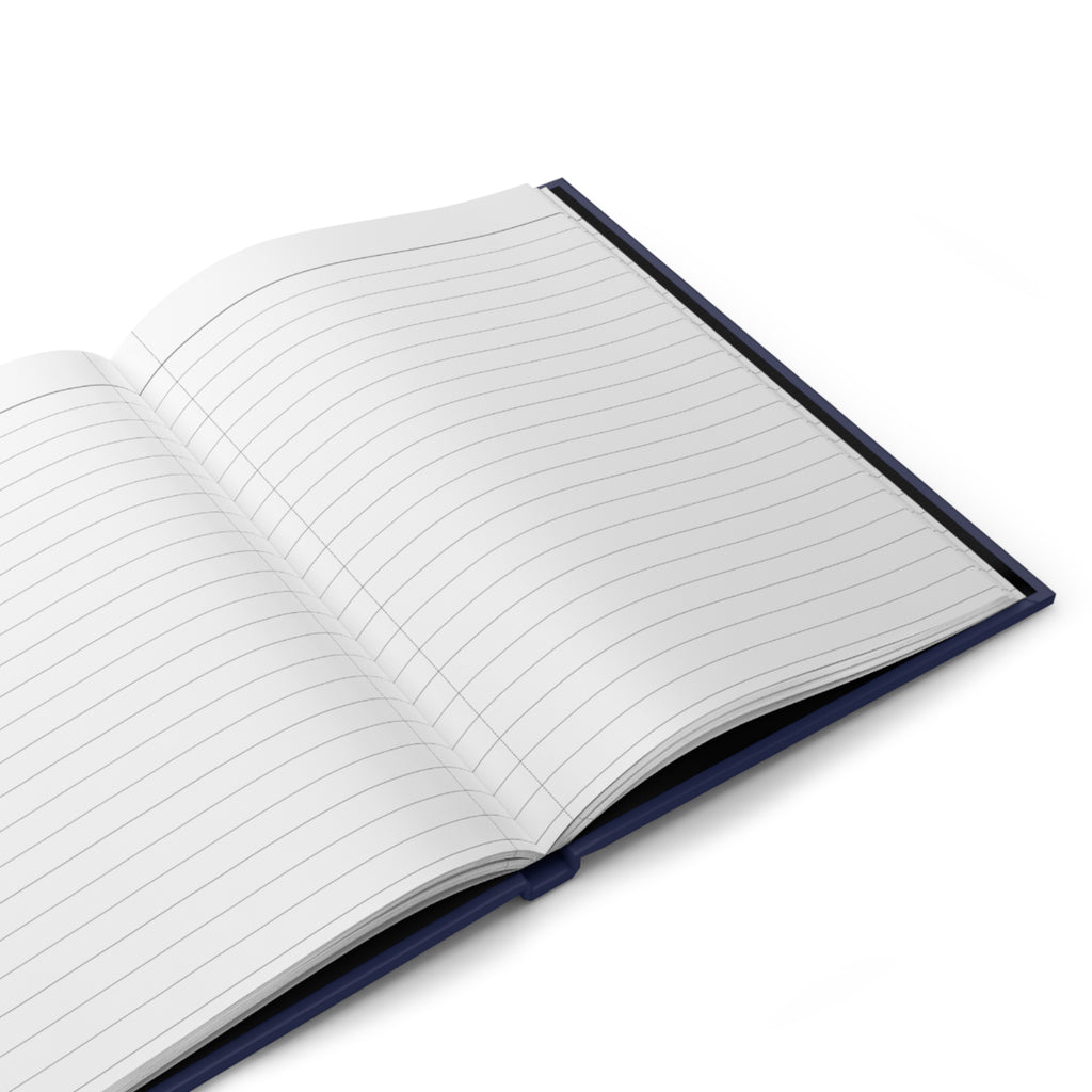 Story Ideas Hardcover Journal — Writer’s Notebook with Quill & Candle Illustration