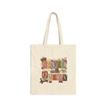 Novel Queen Cotton Canvas Tote Bag - Literary Gift for Book Lovers