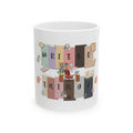 Writer Things Ceramic Mug — Cute Cozy Desk Illustration (11oz, 15oz)