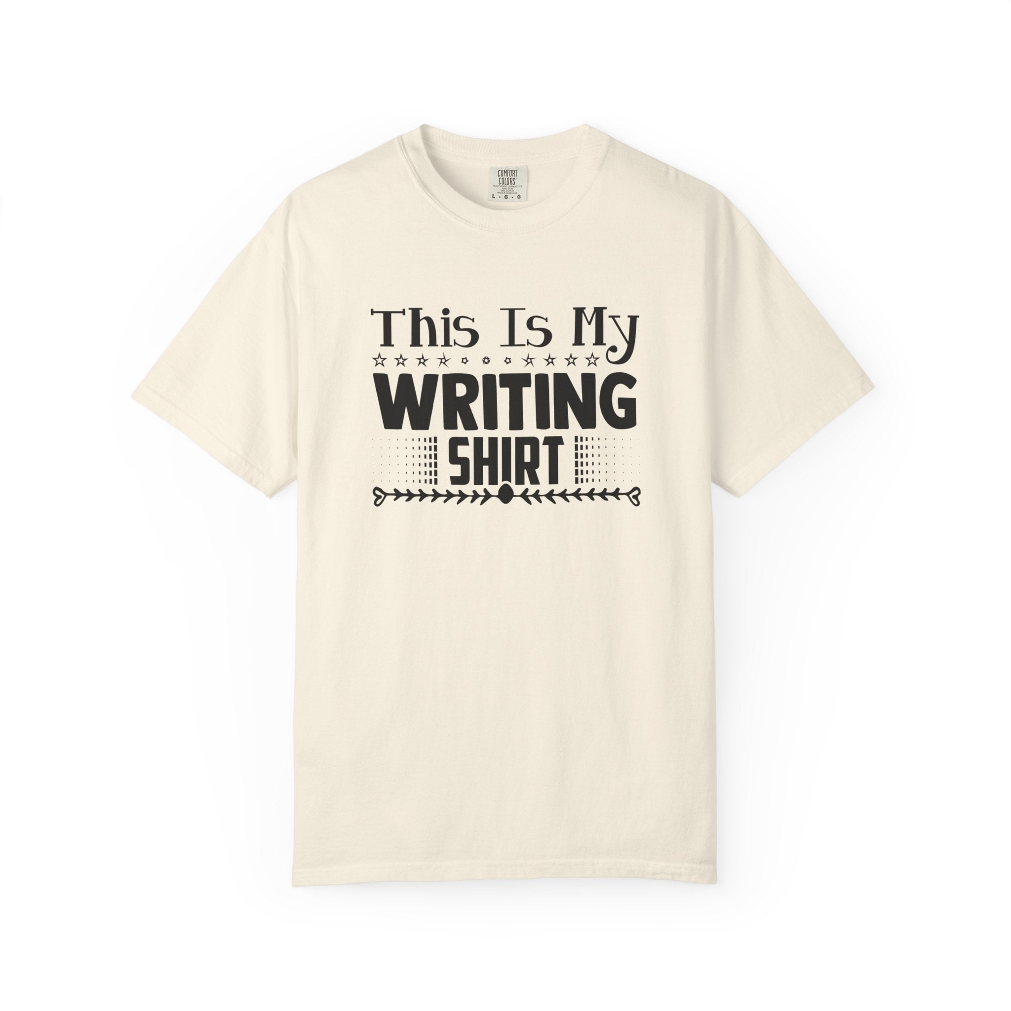This Is My Writing Shirt T‑Shirt — Funny Writer Tee for Authors & Bloggers