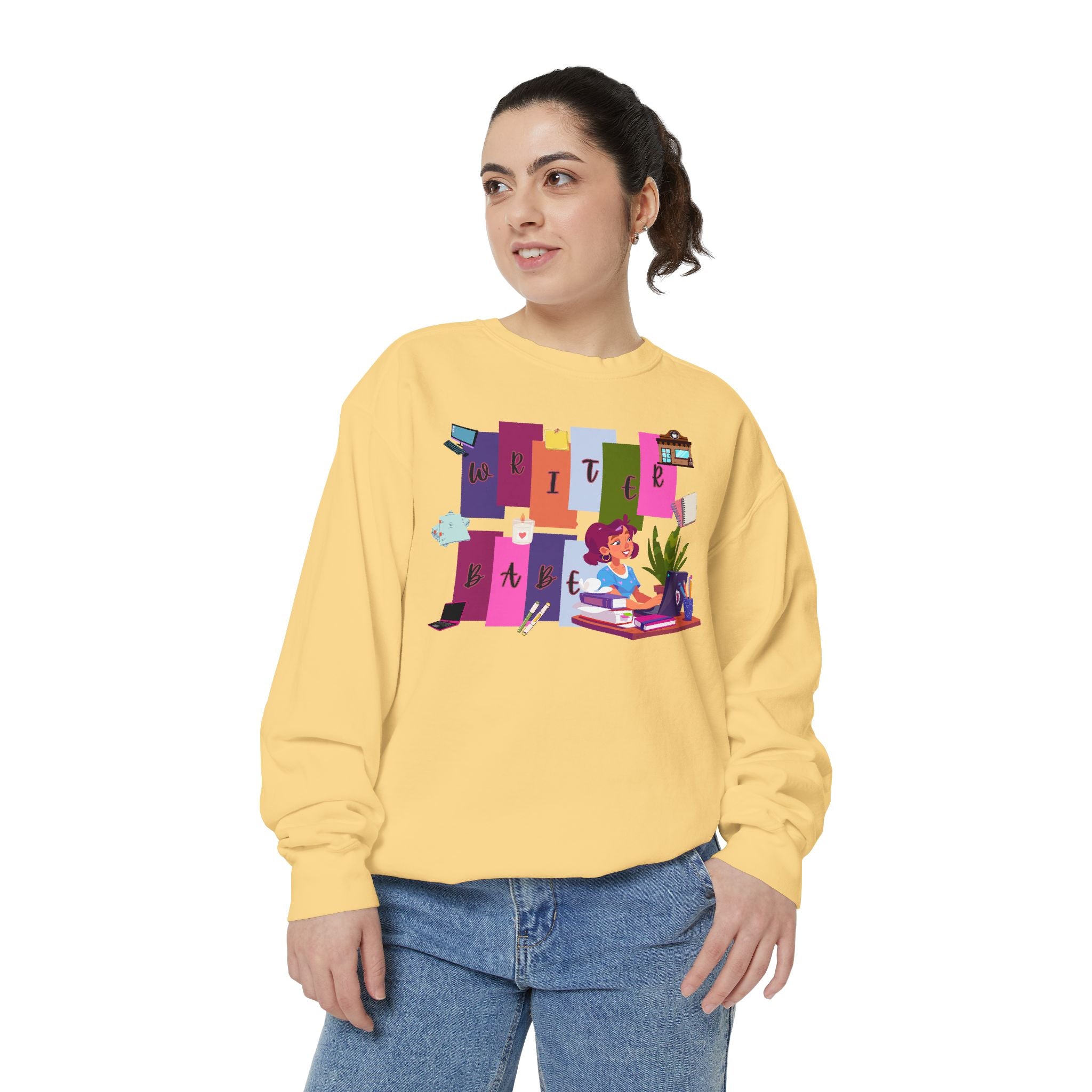 Writer Babe Crewneck Sweatshirt