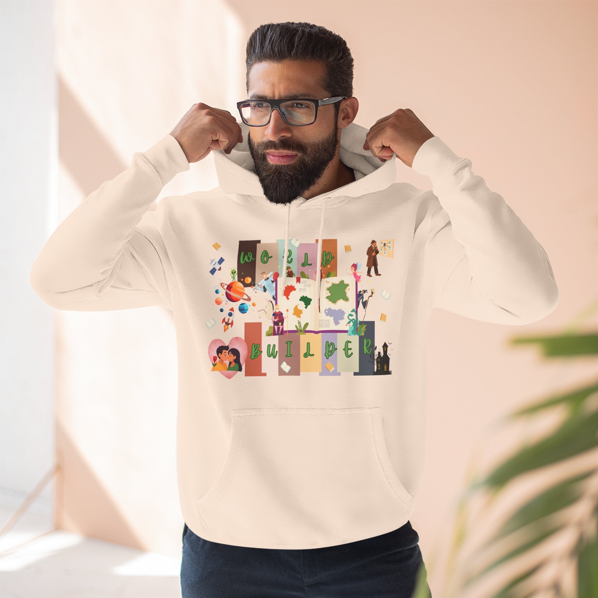 Writer Hoodie — World Builder Design Pullover
