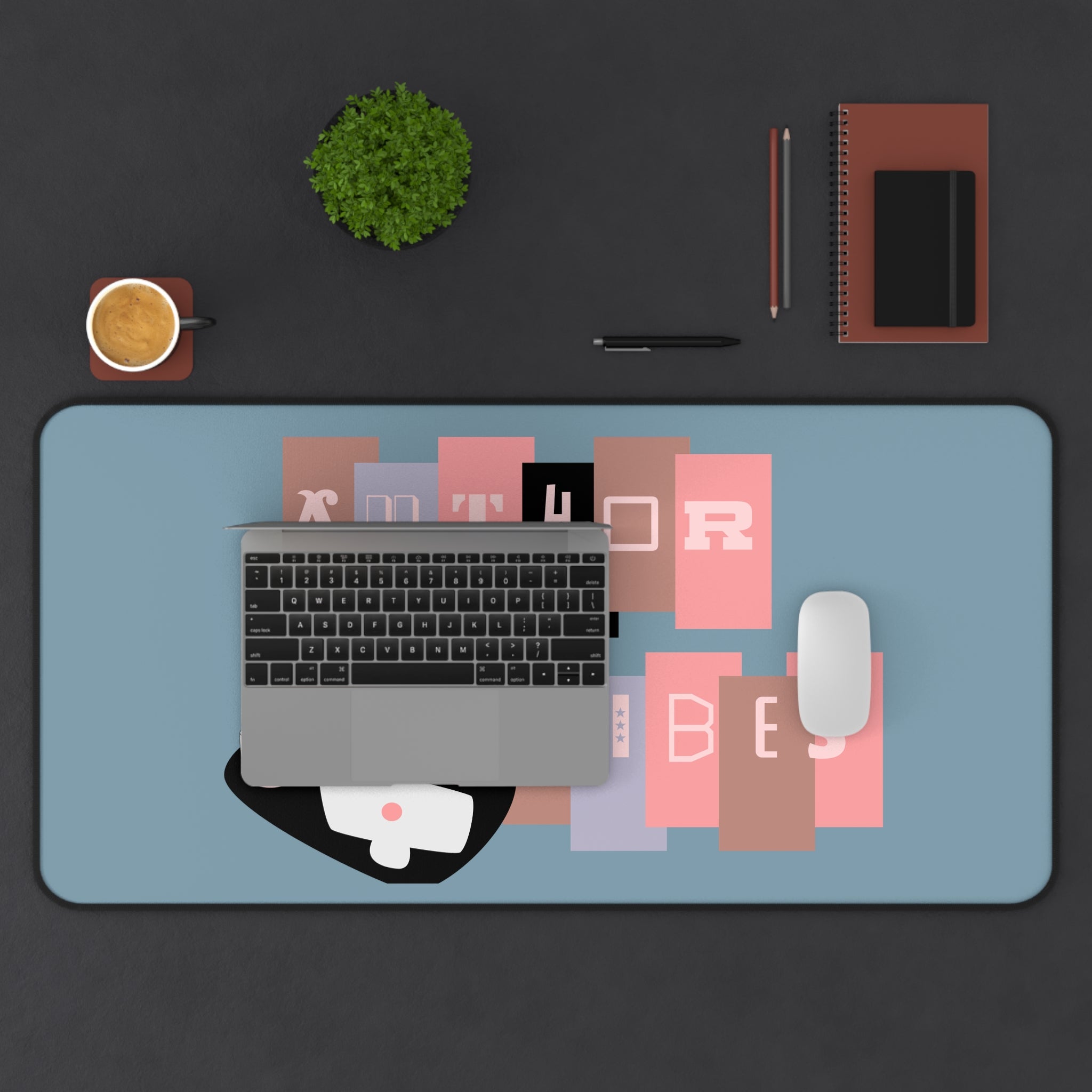 Author Vibes Desk Mat — Writer’s Inspirational Mouse Pad & Workspace Mat