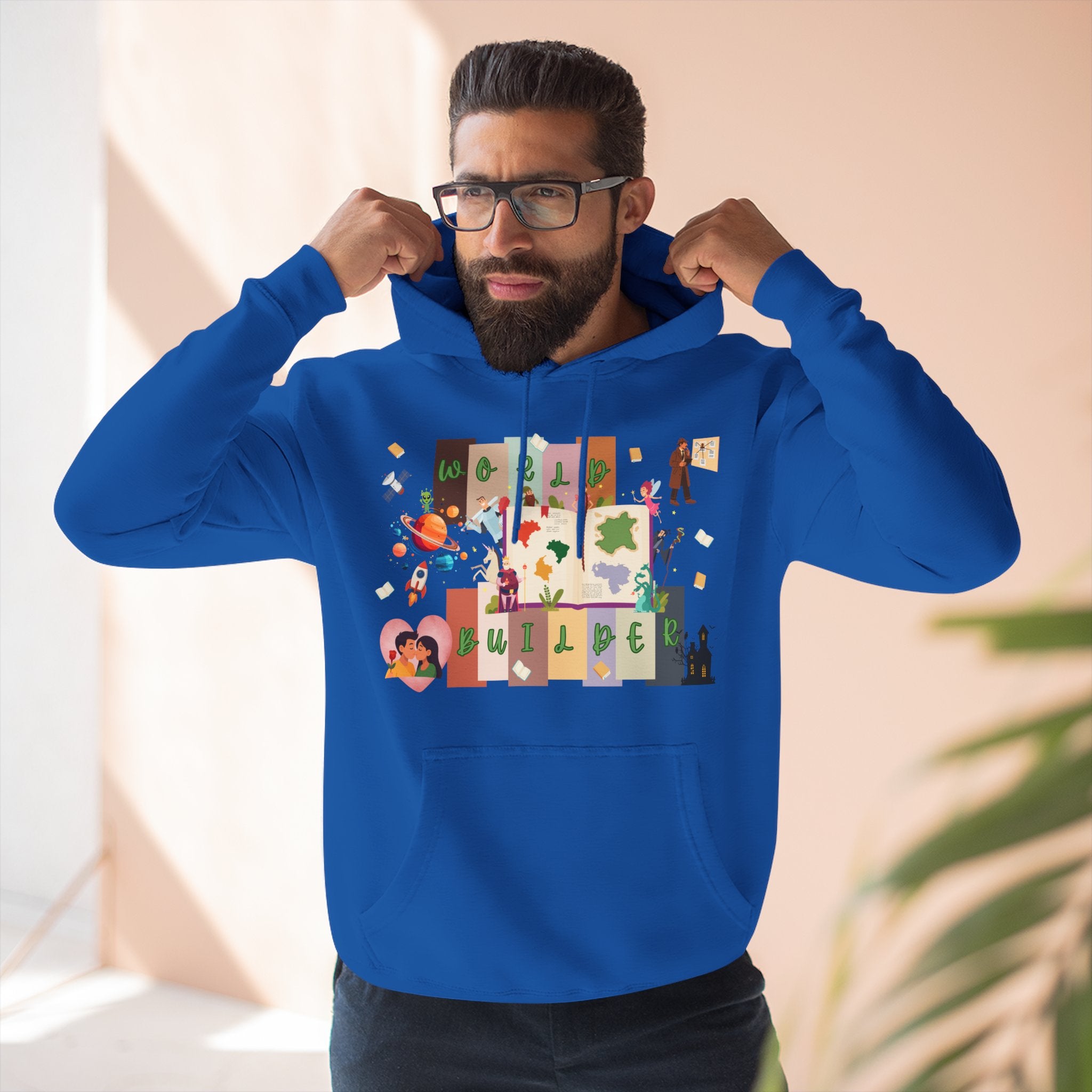 Writer Hoodie — World Builder Design Pullover