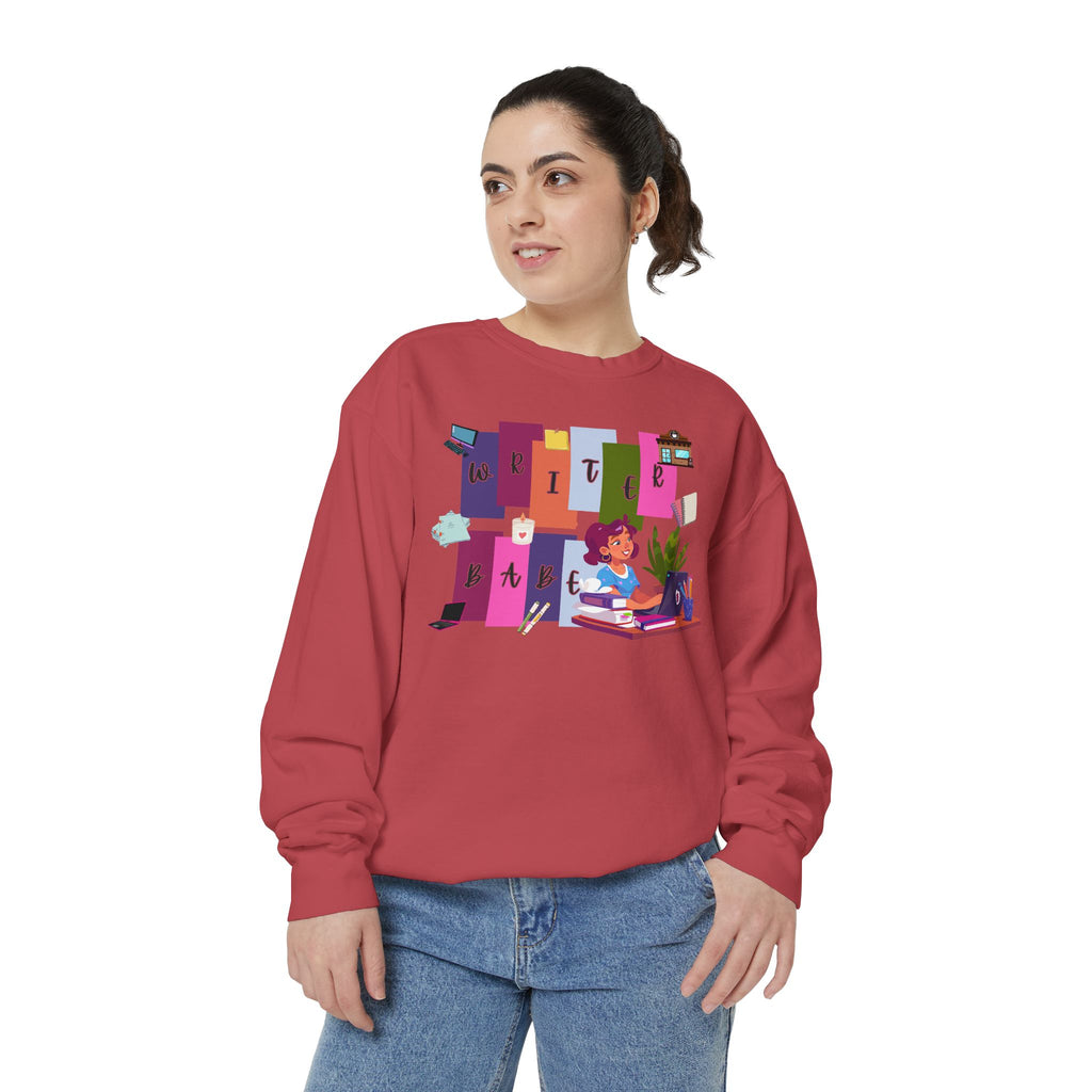 Writer Babe Crewneck Sweatshirt