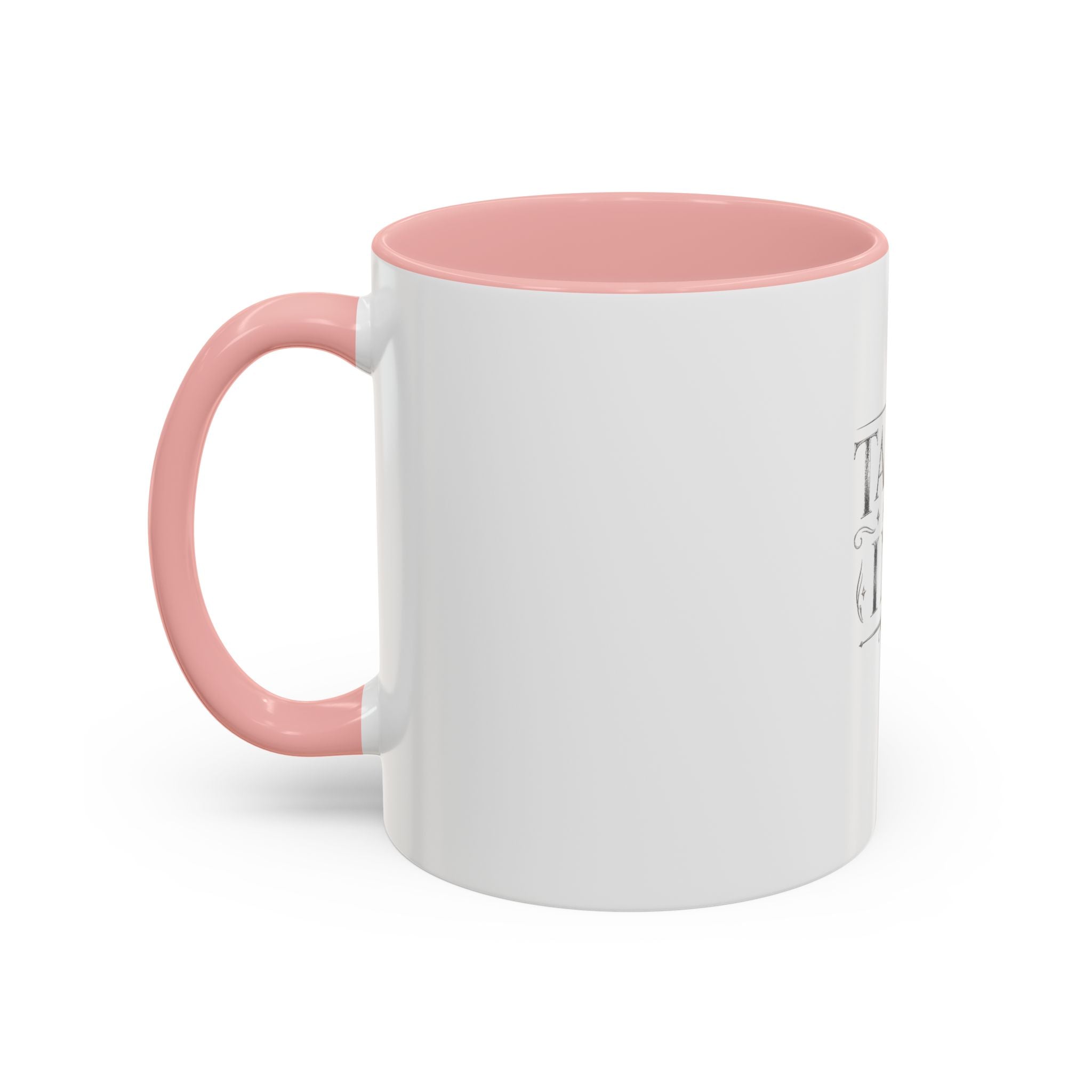 Tales & Ink Accent Coffee Mug — Literary Script 11/15oz