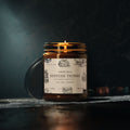 Bookish Things Soy Candle — Amber Jar Scented Candle (Multiple Sizes)