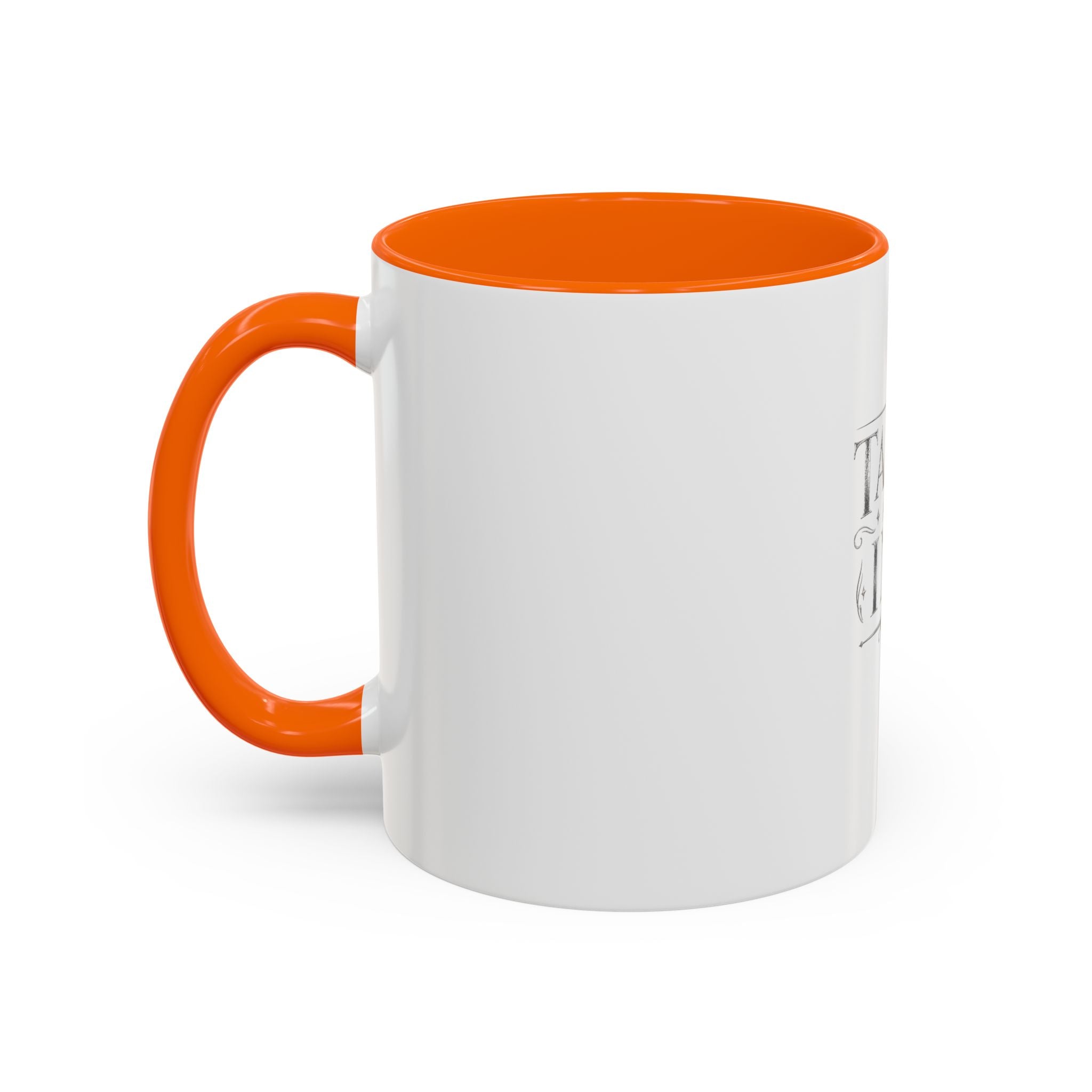 Tales & Ink Accent Coffee Mug — Literary Script 11/15oz