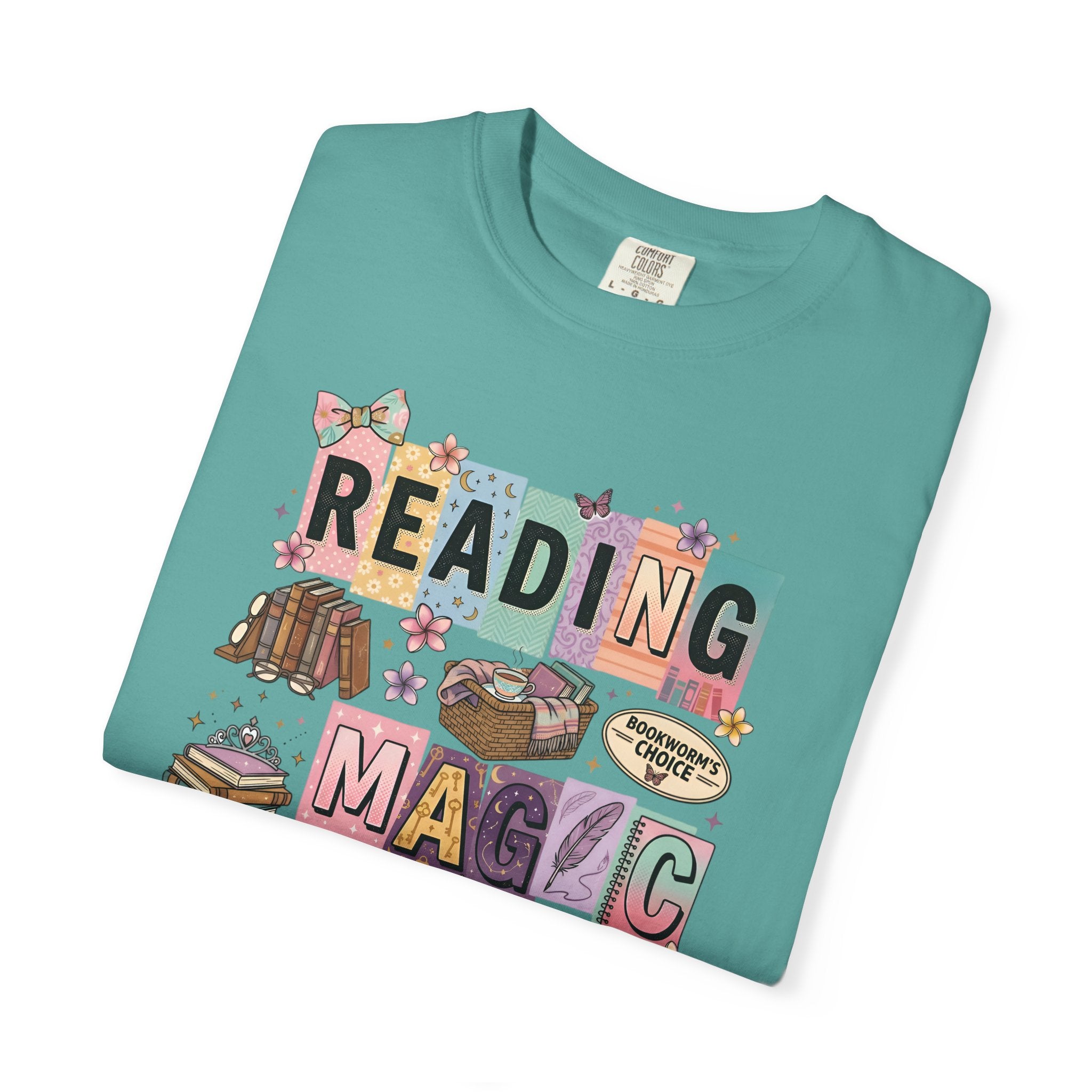 Reading Magic T-Shirt – Cute Book Lover Graphic Tee
