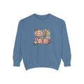 Novel Queen Sweatshirt — Vintage Booklover Literary Graphic Crewneck