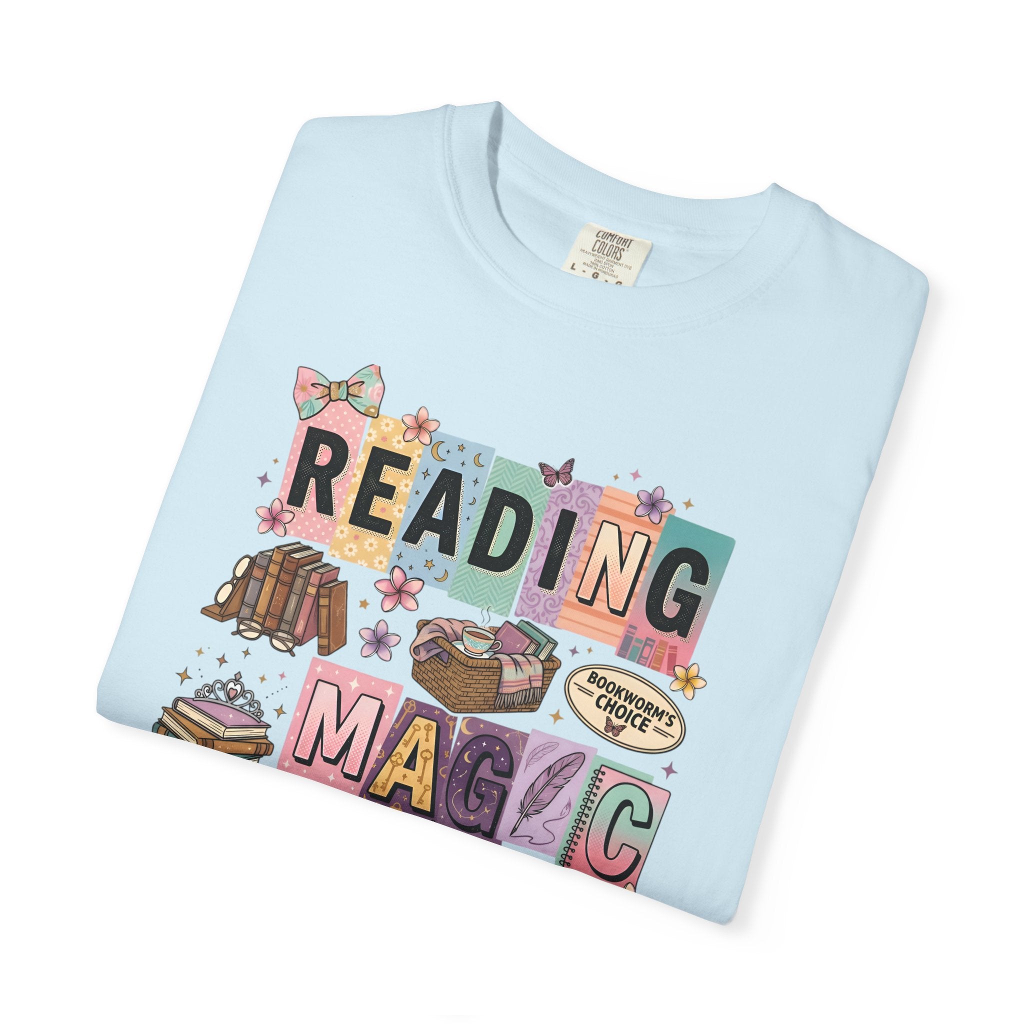 Reading Magic T-Shirt – Cute Book Lover Graphic Tee