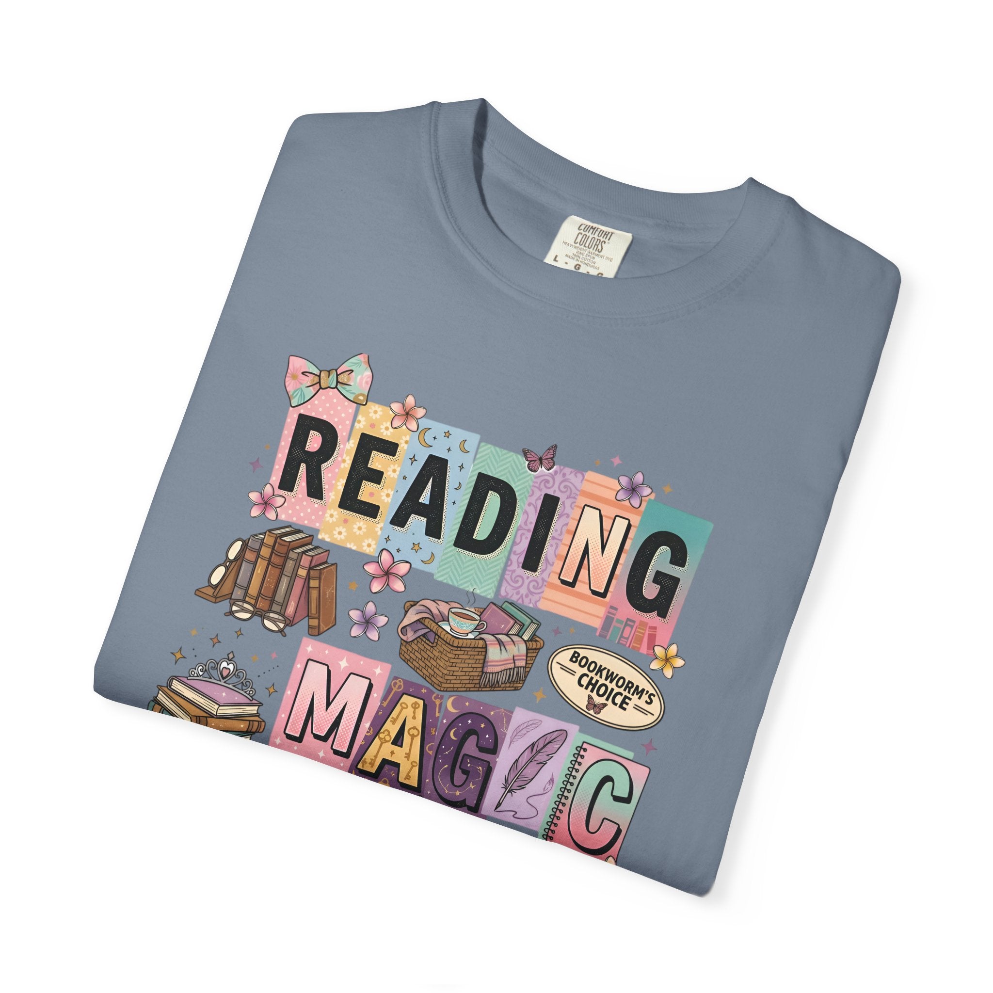 Reading Magic T-Shirt – Cute Book Lover Graphic Tee