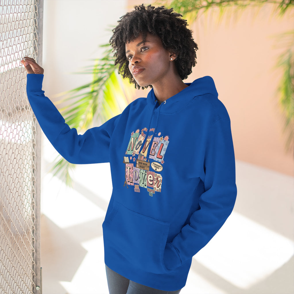 Novel Lover Hoodie — Cozy Literary Graphic Pullover