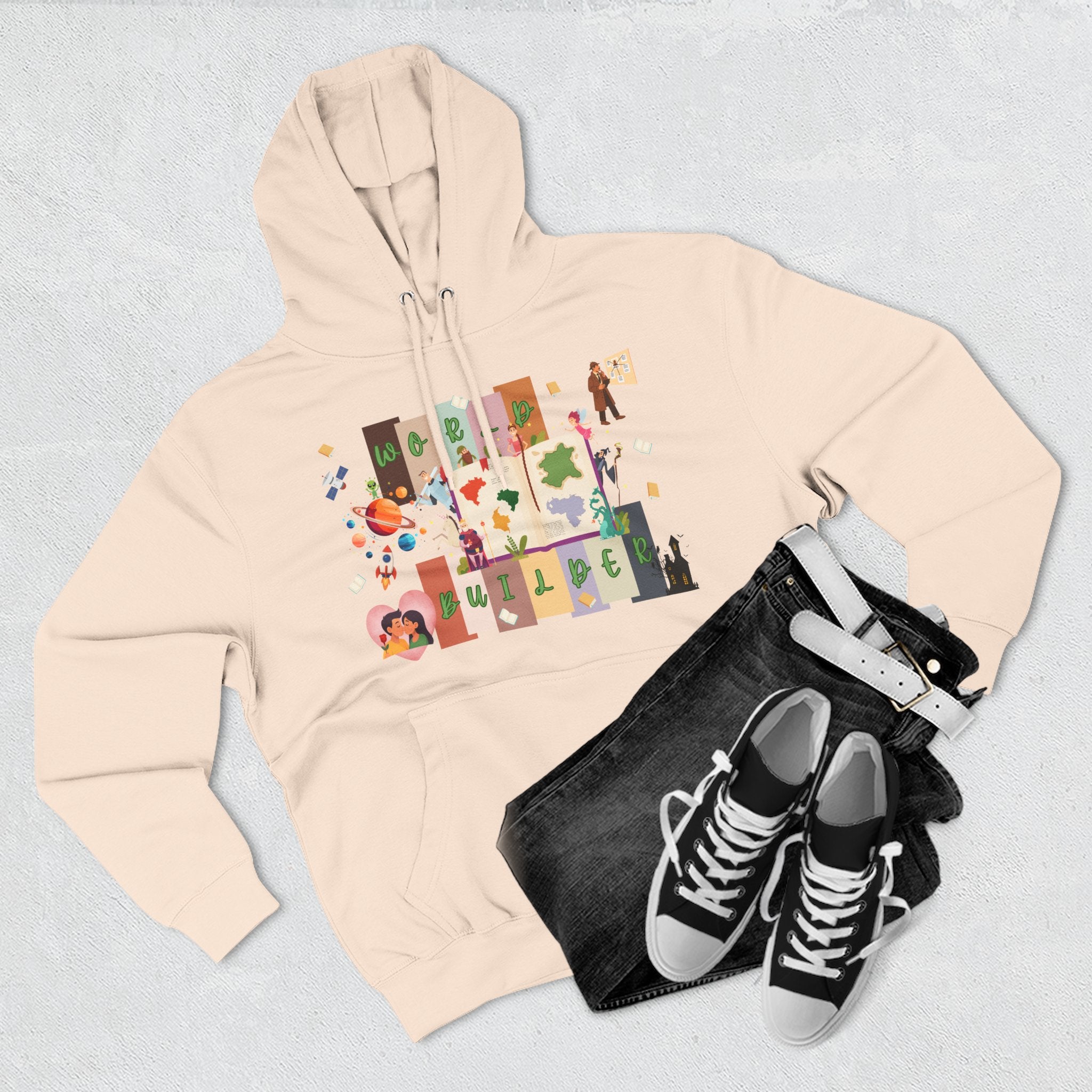 Writer Hoodie — World Builder Design Pullover