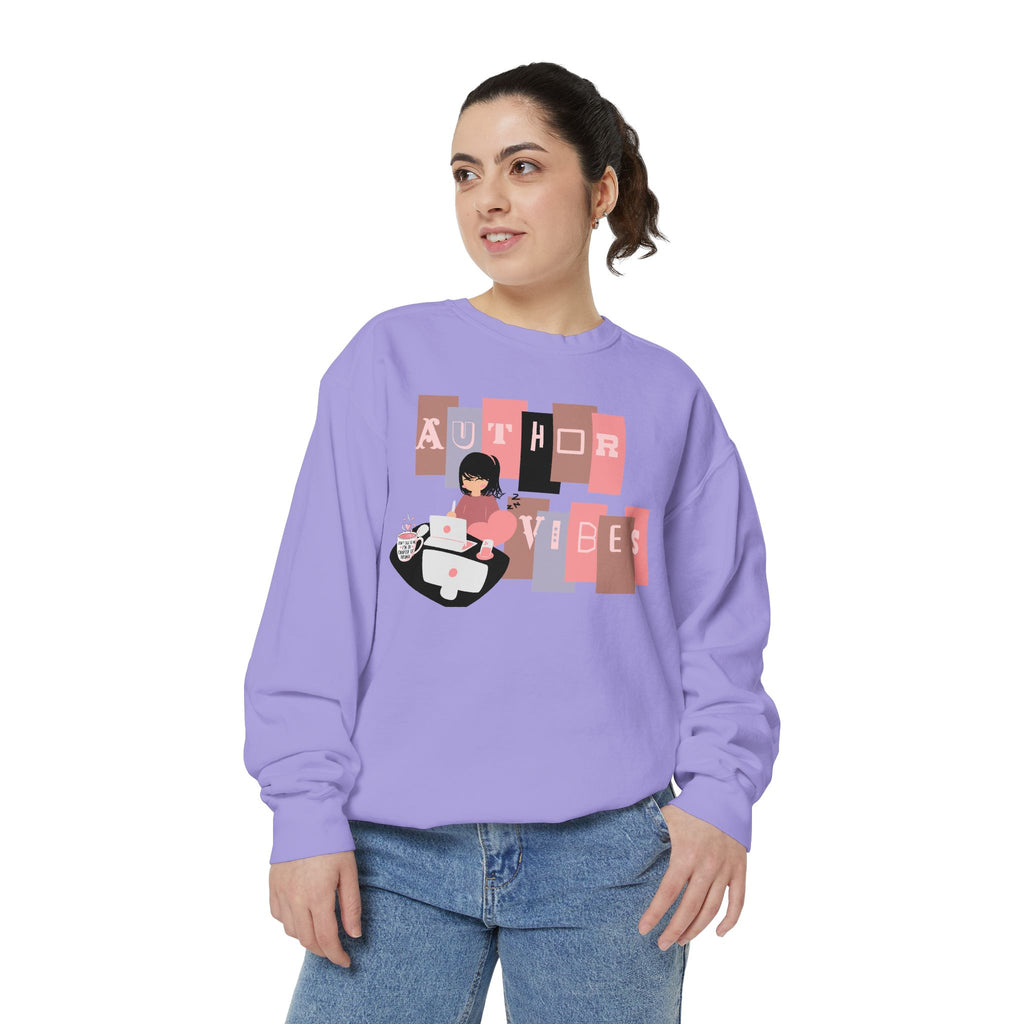 Author Vibes Sweatshirt — Cozy Writer Crewneck