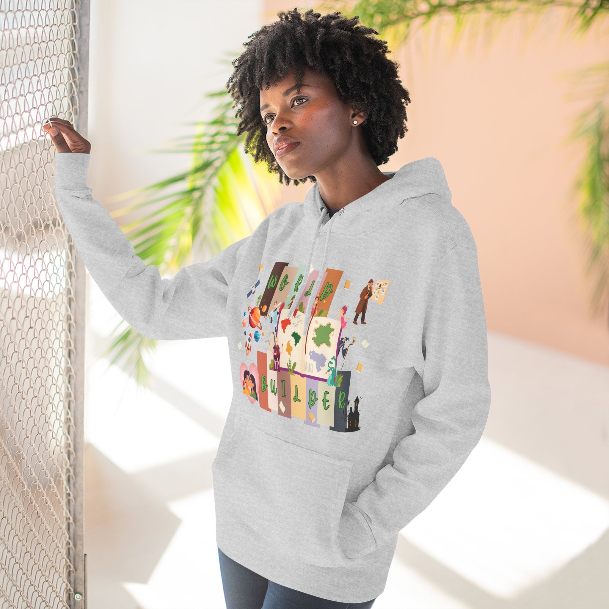 Writer Hoodie — World Builder Design Pullover