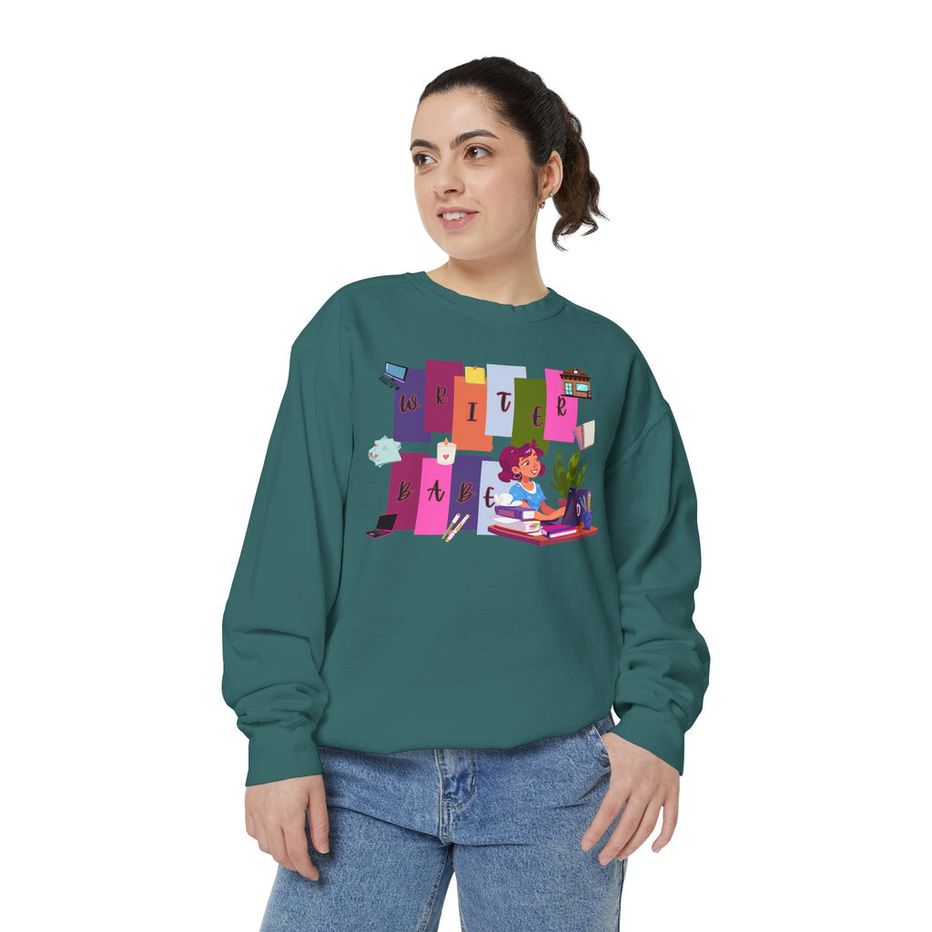 Writer Babe Crewneck Sweatshirt