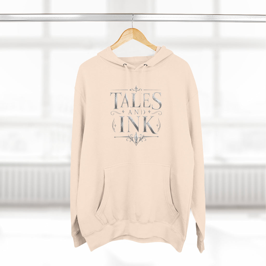 Tales & Ink Signature Hoodie — ‘For the Readers, Writers, Dreamers, Thinkers’ Cozy Fleece Pullover