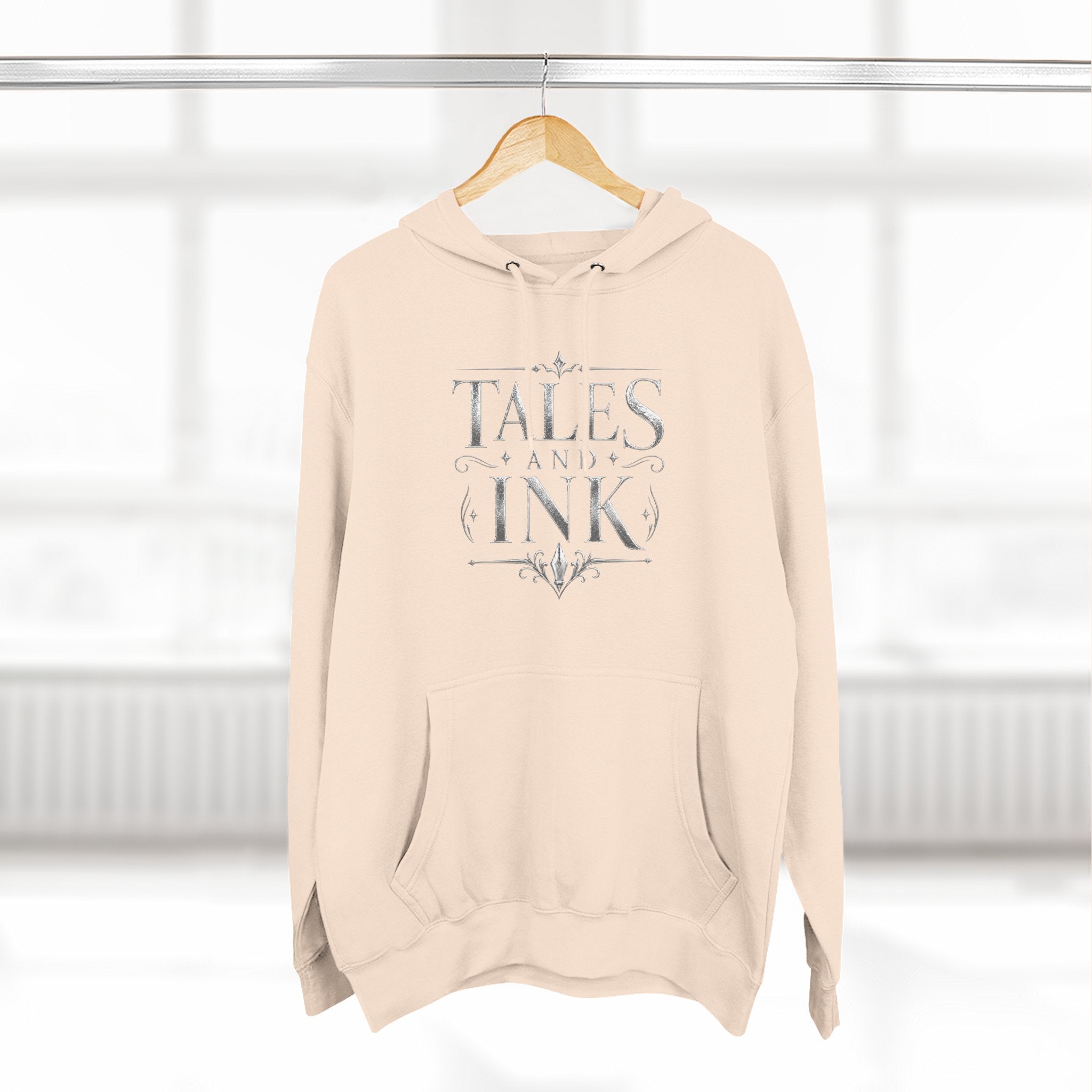 Tales & Ink Signature Hoodie — ‘For the Readers, Writers, Dreamers, Thinkers’ Cozy Fleece Pullover