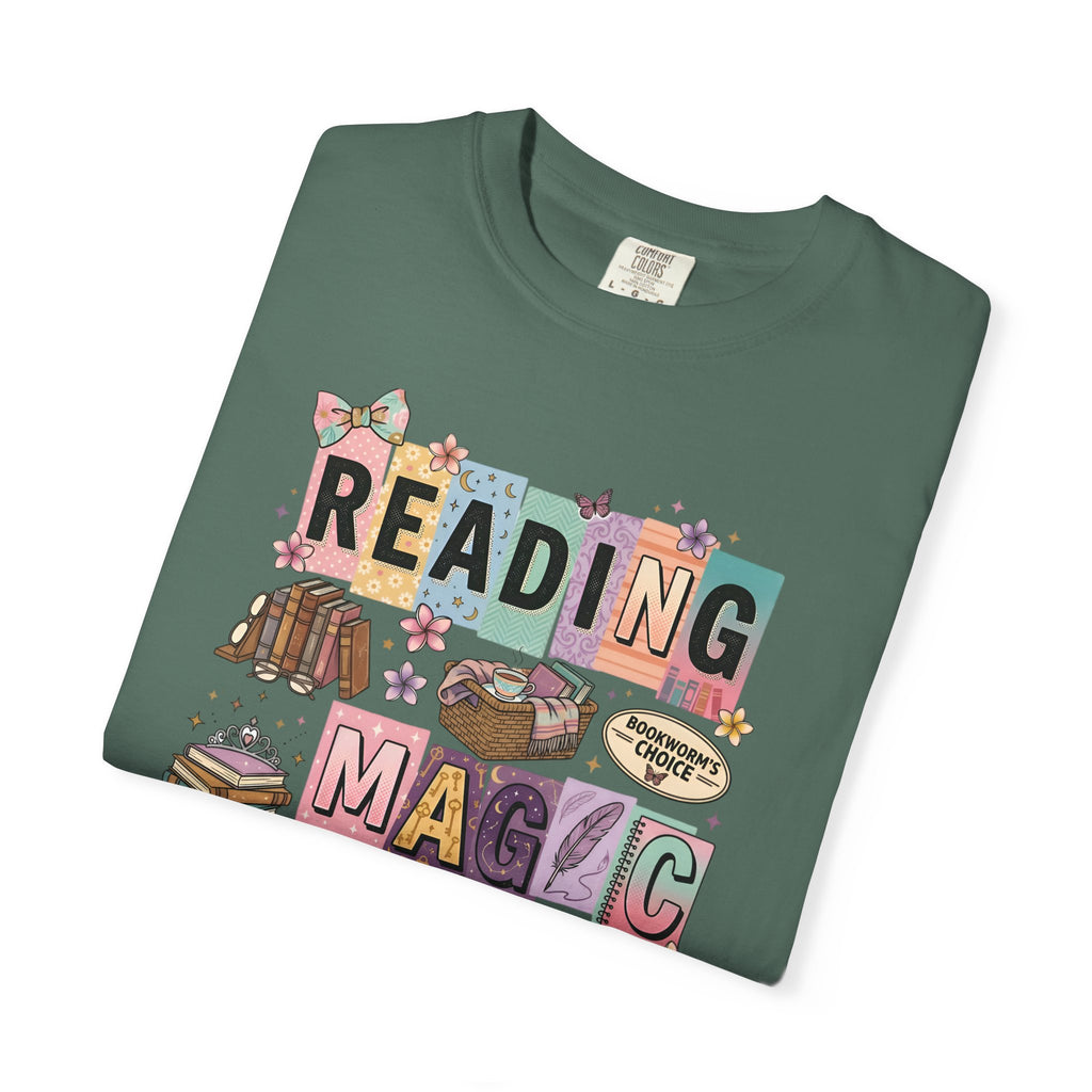 Reading Magic T-Shirt – Cute Book Lover Graphic Tee