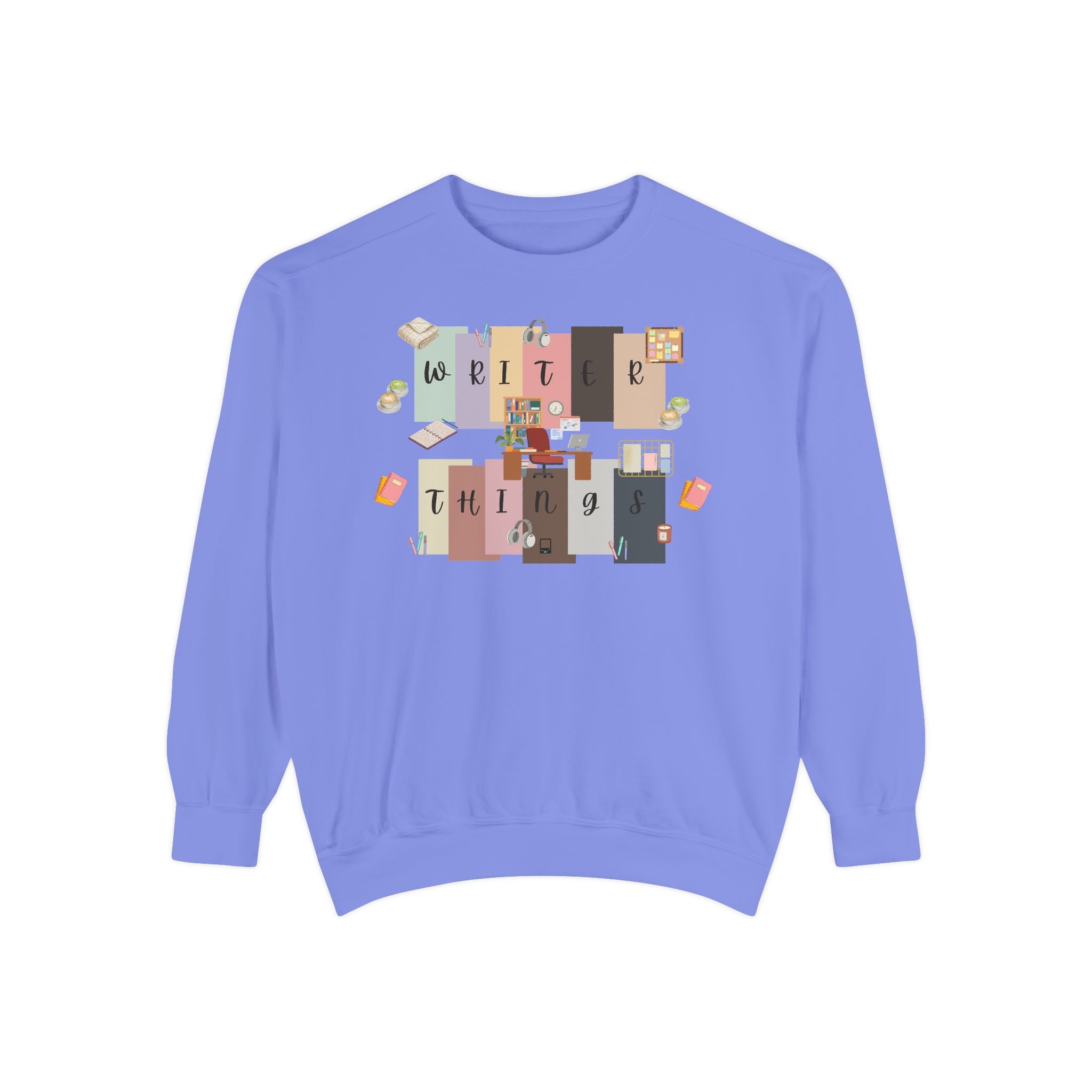 Write Things Sweatshirt — Cozy Writer Crewneck for Authors & Journalers