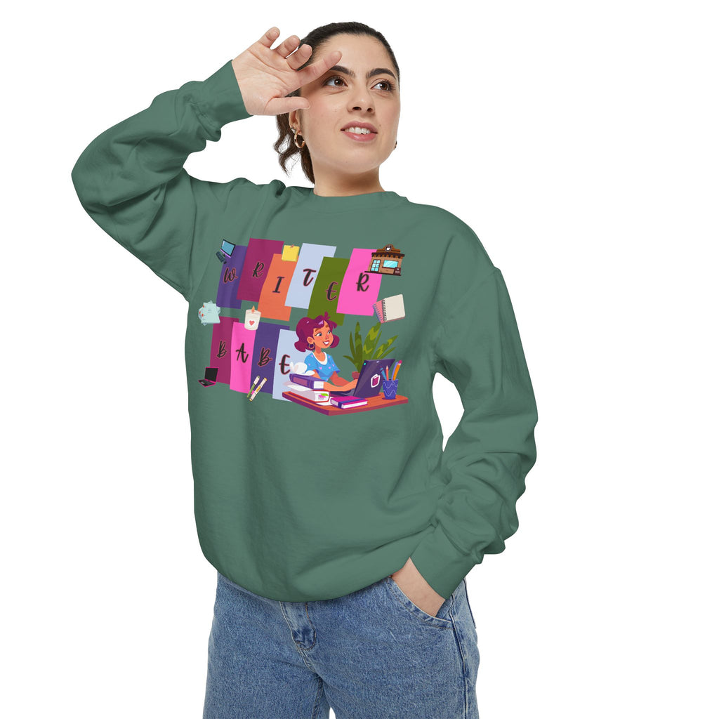 Writer Babe Crewneck Sweatshirt