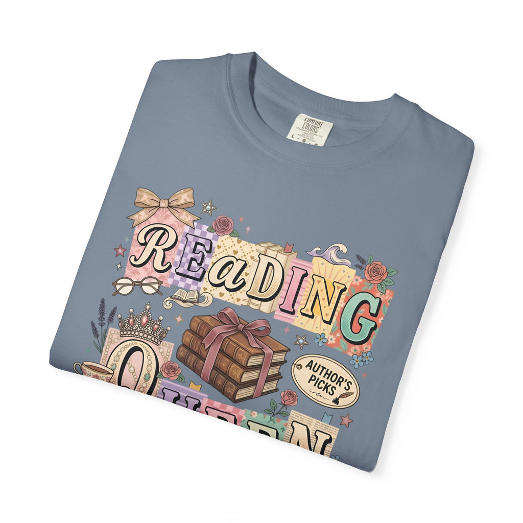 Reading Queen T-Shirt — Vintage Book Lover Tee