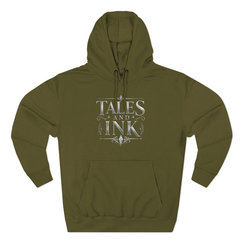 Tales & Ink Signature Hoodie — ‘For the Readers, Writers, Dreamers, Thinkers’ Cozy Fleece Pullover