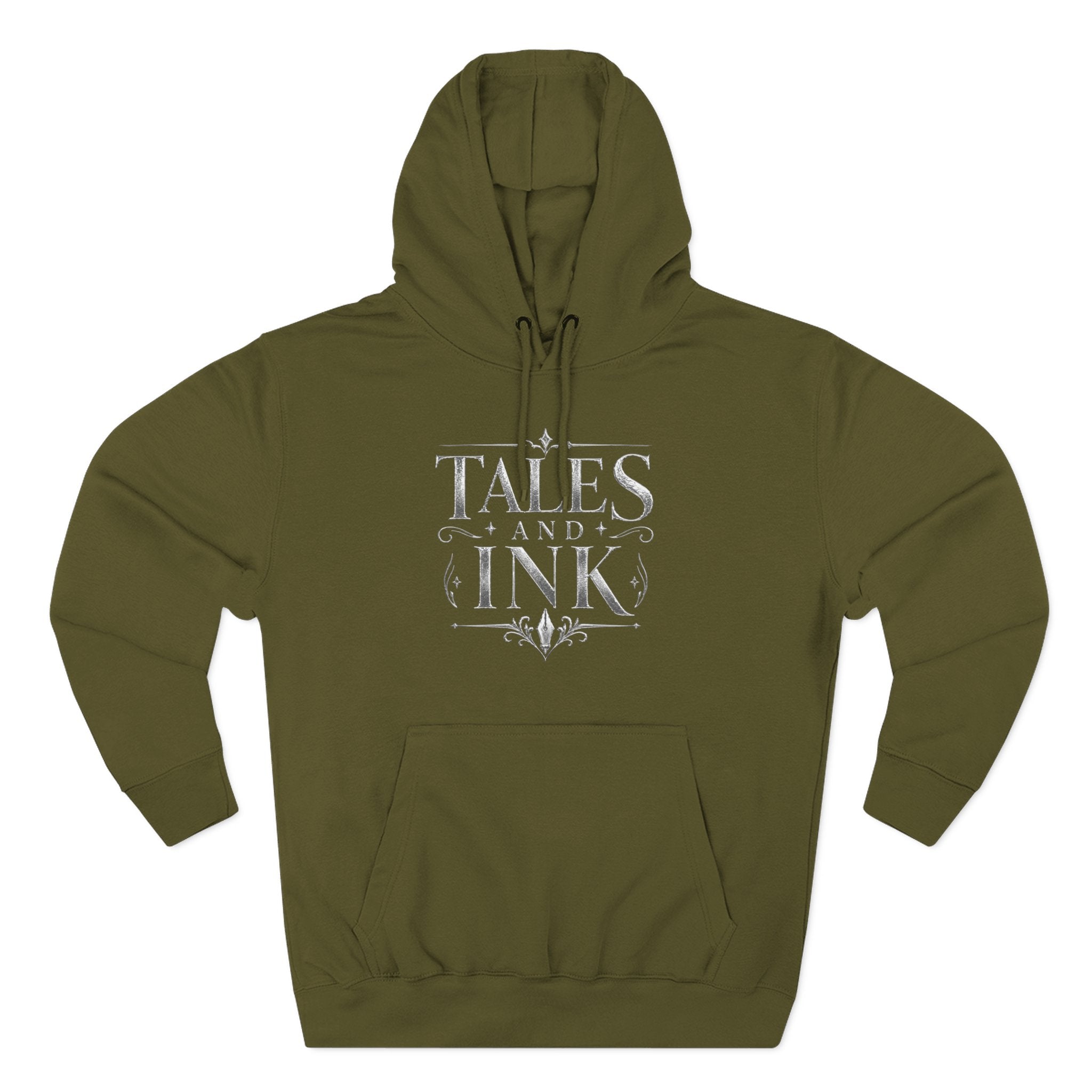 Tales & Ink Signature Hoodie — ‘For the Readers, Writers, Dreamers, Thinkers’ Cozy Fleece Pullover