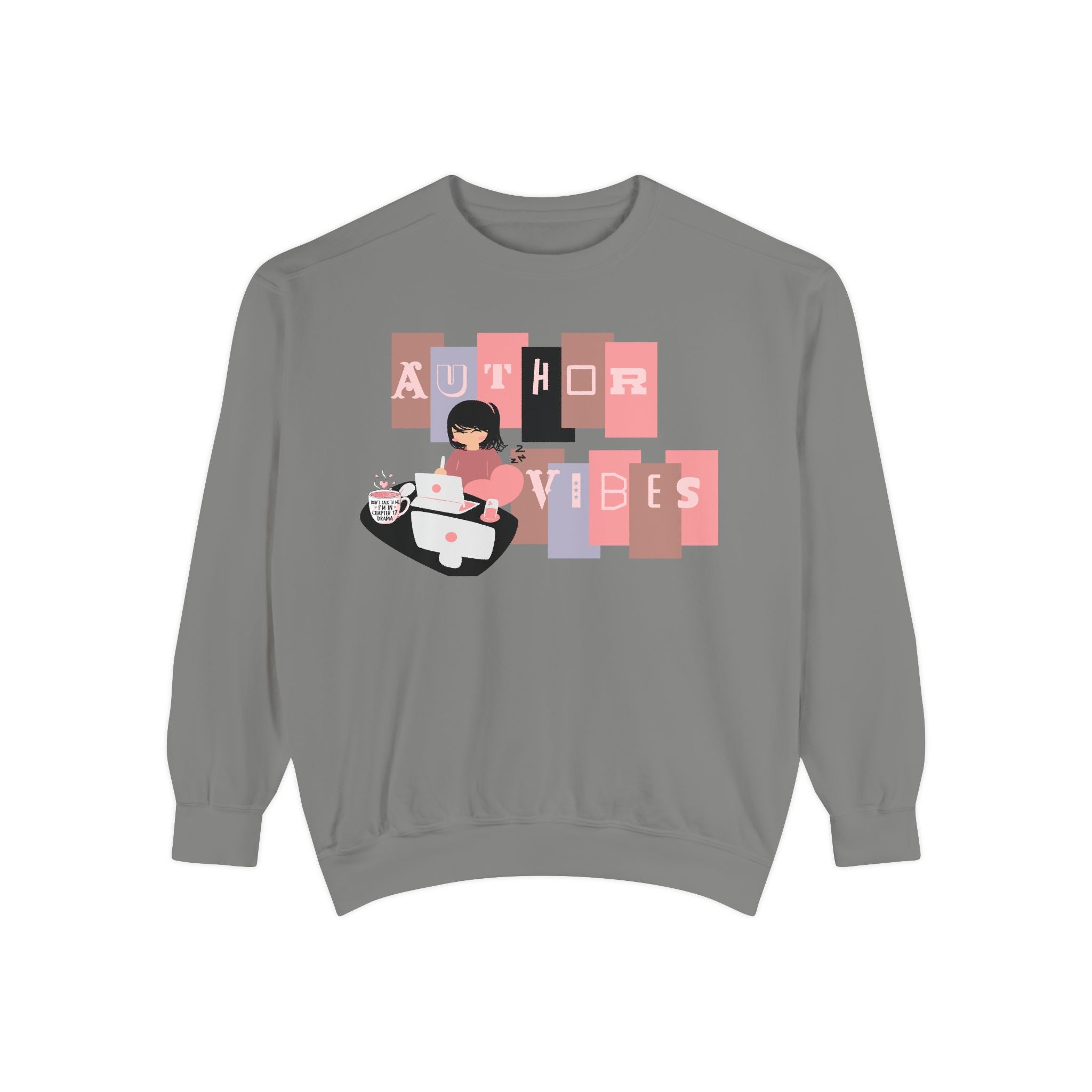 Author Vibes Sweatshirt — Cozy Writer Crewneck