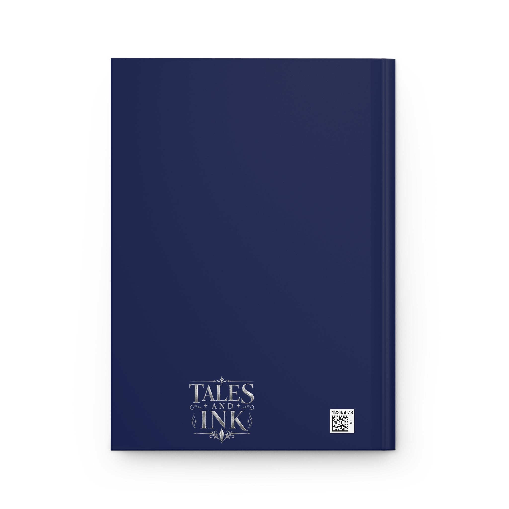 Story Ideas Hardcover Journal — Writer’s Notebook with Quill & Candle Illustration