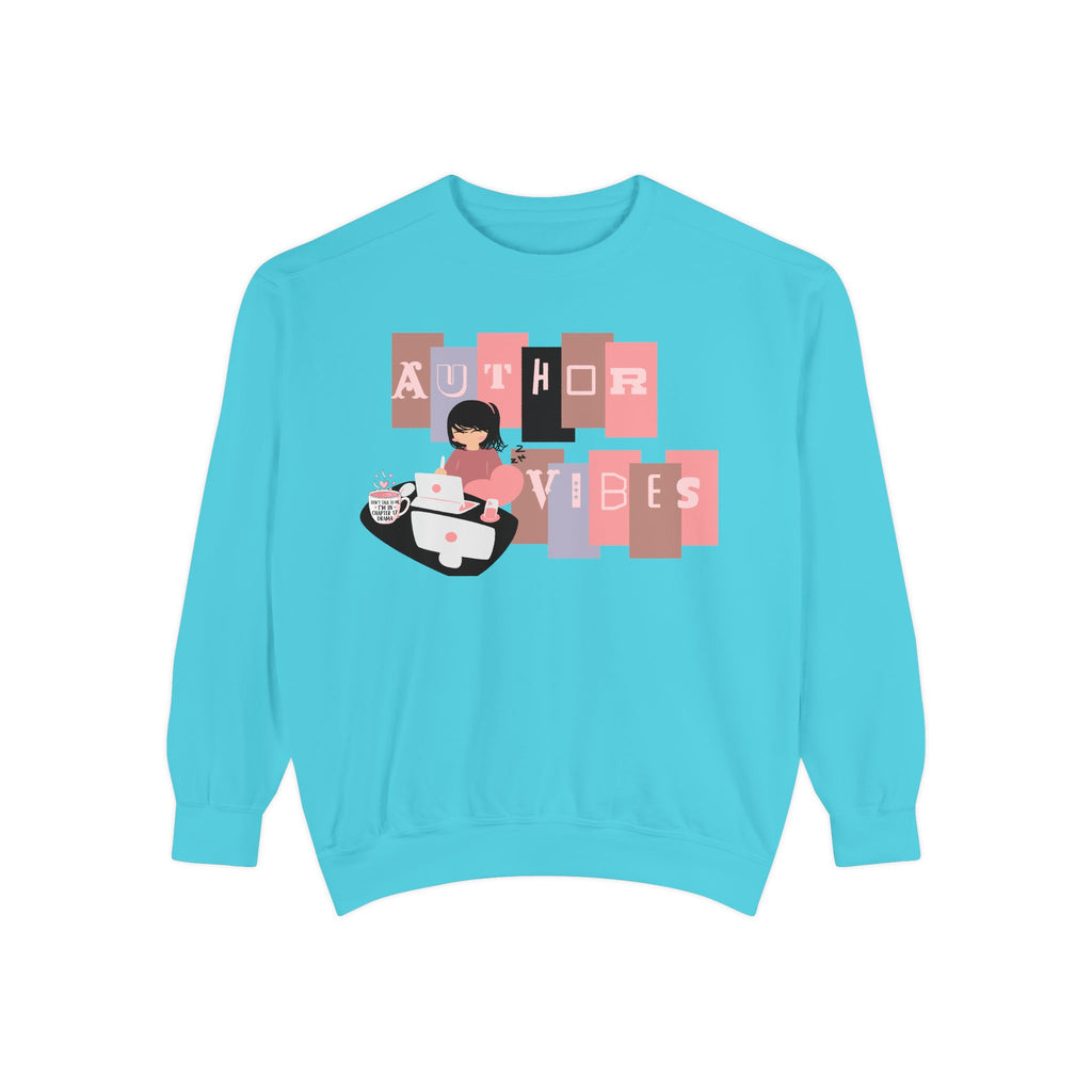 Author Vibes Sweatshirt — Cozy Writer Crewneck