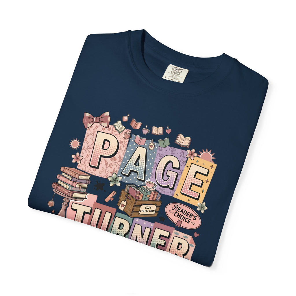 Page Turner T-Shirt — Cute Book Lover Graphic Tee