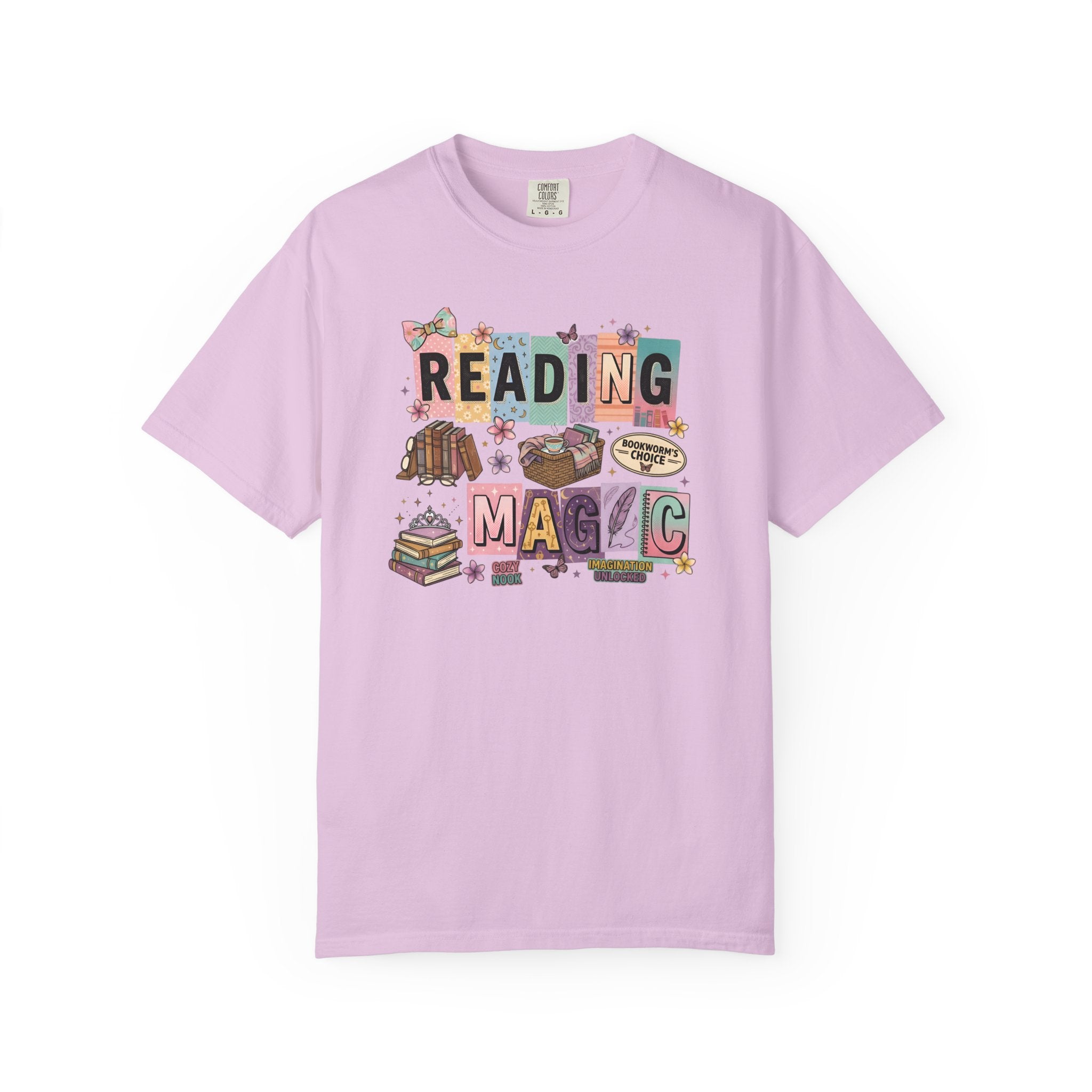 Reading Magic T-Shirt – Cute Book Lover Graphic Tee
