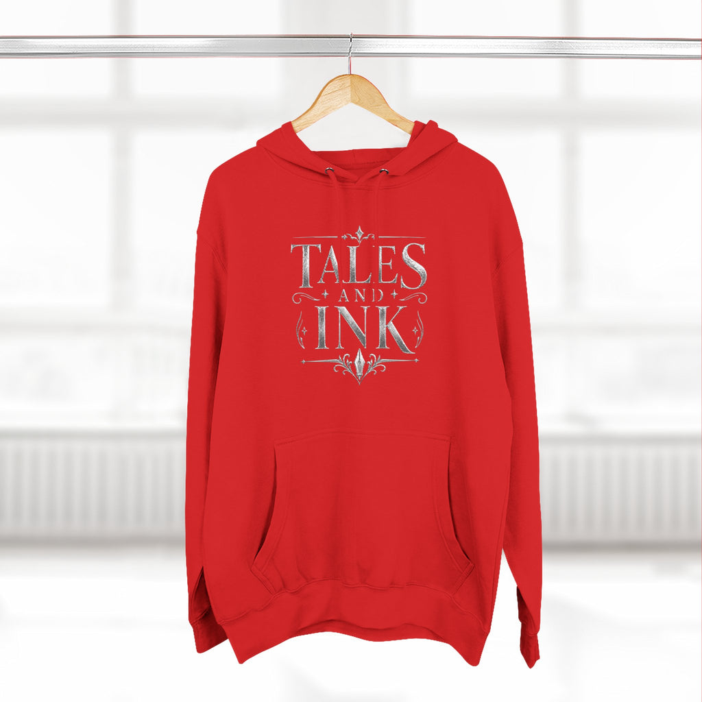 Tales & Ink Signature Hoodie — ‘For the Readers, Writers, Dreamers, Thinkers’ Cozy Fleece Pullover